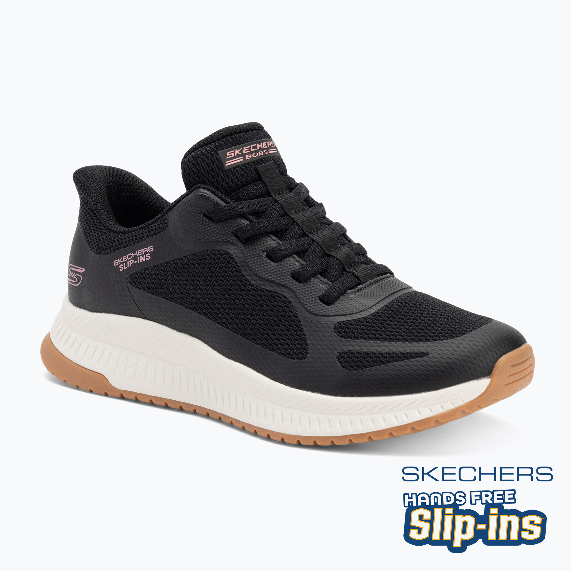 Buty damskie SKECHERS Bobs Squad 4 Staple Look black 