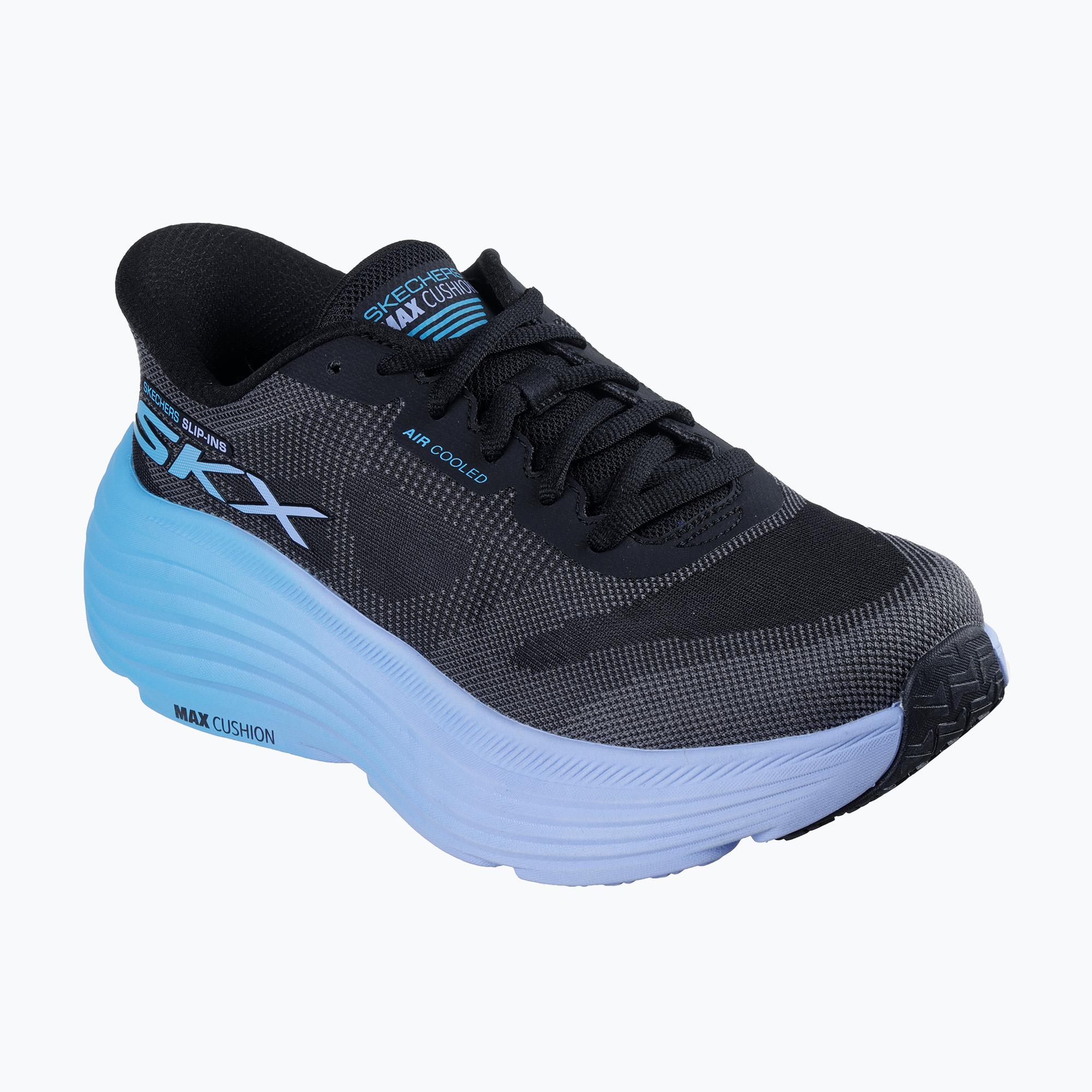 Buty do biegania damskie SKECHERS Max Cushioning Endeavour Hallandale black | WYSYŁKA W 24H | 30 DNI NA ZWROT