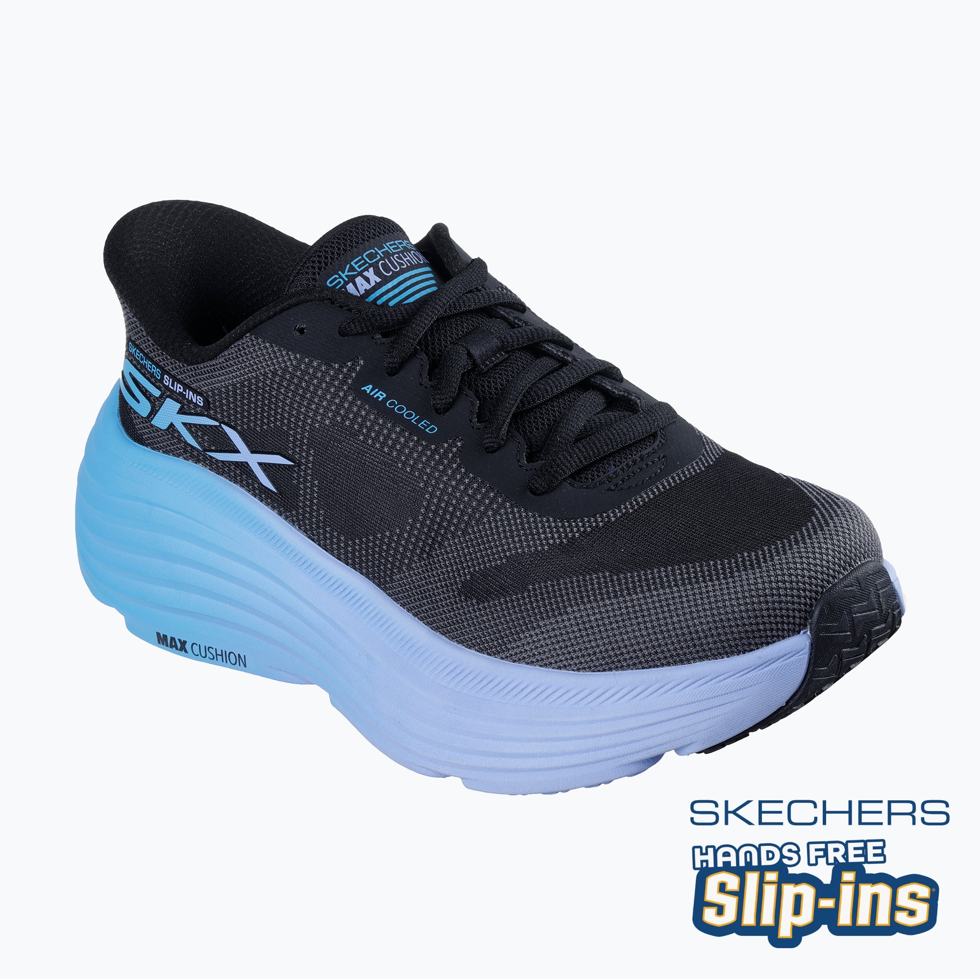 Buty do biegania damskie SKECHERS Max Cushioning Endeavour Hallandale black 