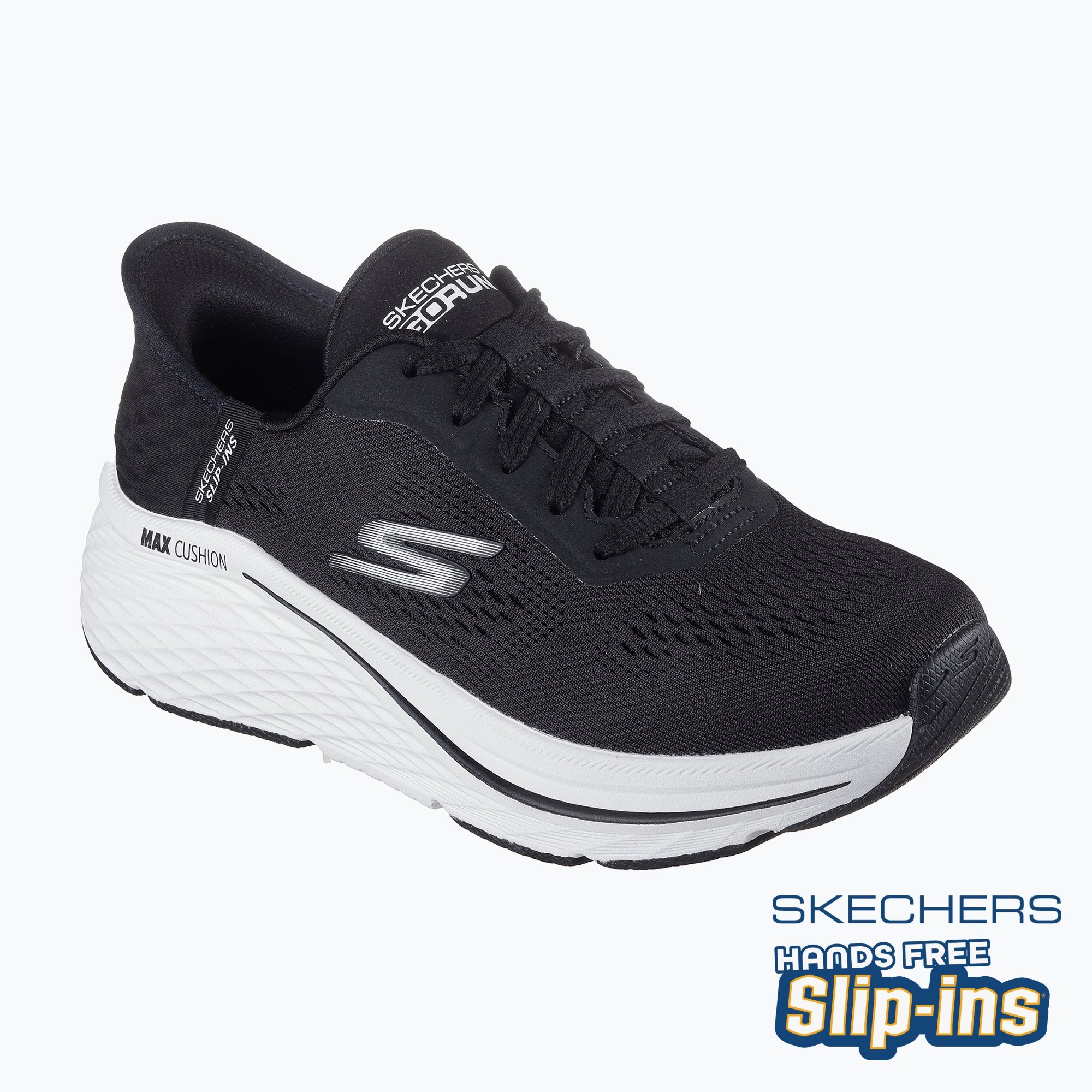 Buty damskie SKECHERS Max Cushioning Elite 2.0 Vanish black/white 