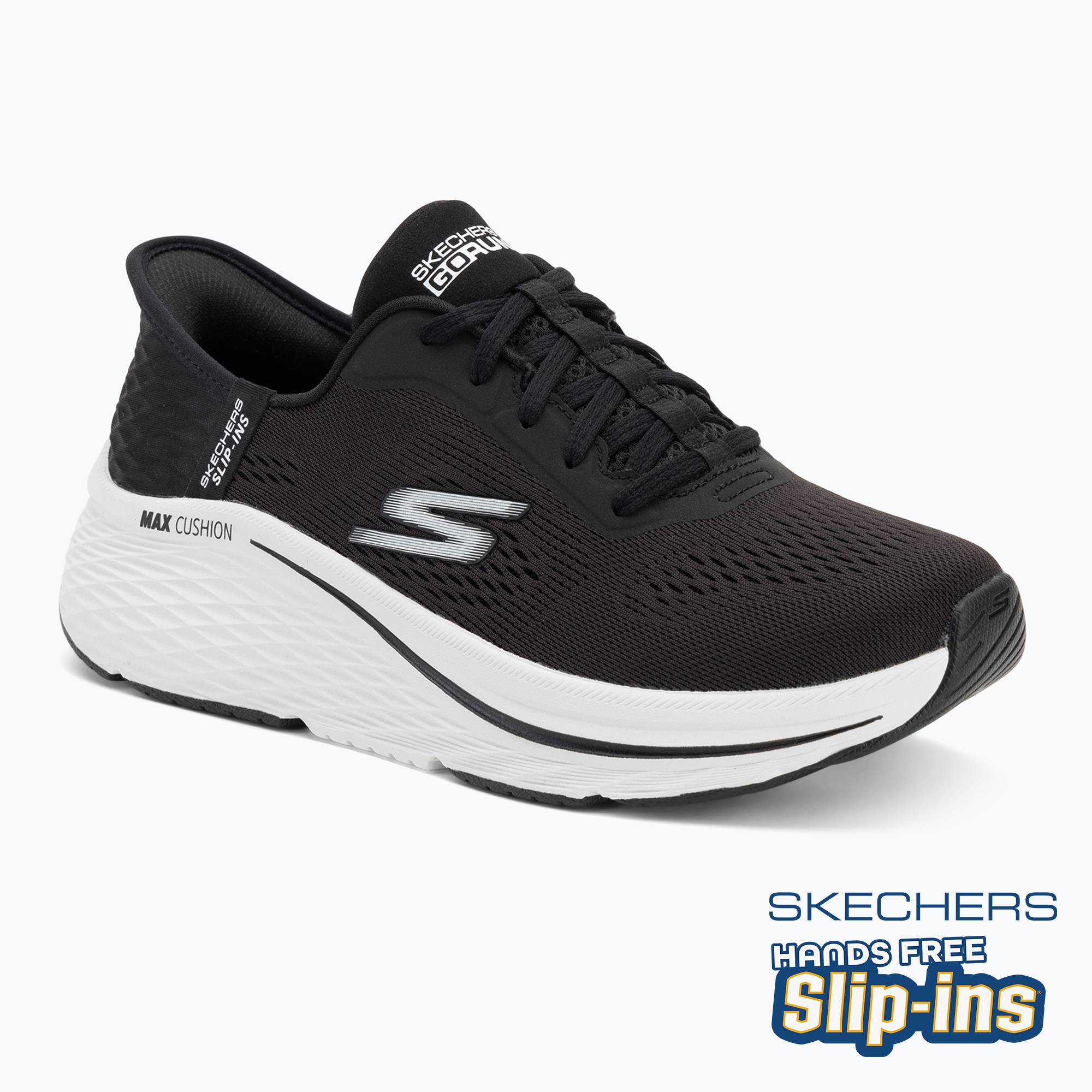 Buty damskie SKECHERS Max Cushioning Elite 2.0 Vanish black/white 