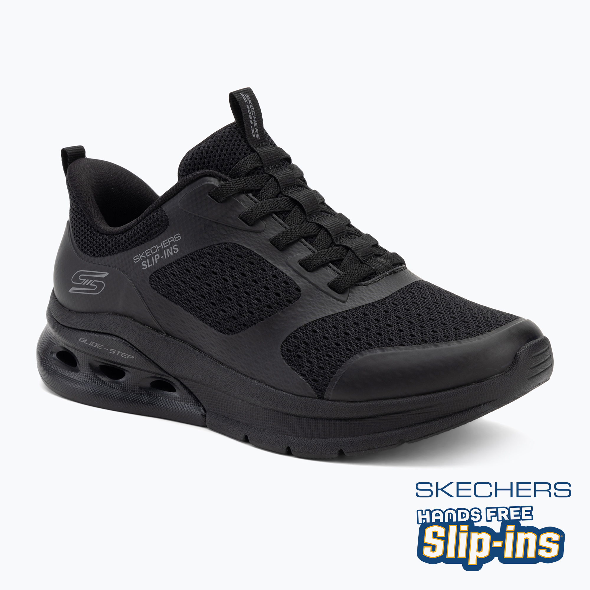 Buty damskie SKECHERS Bobs Arc Waves 2.0 Now On black 