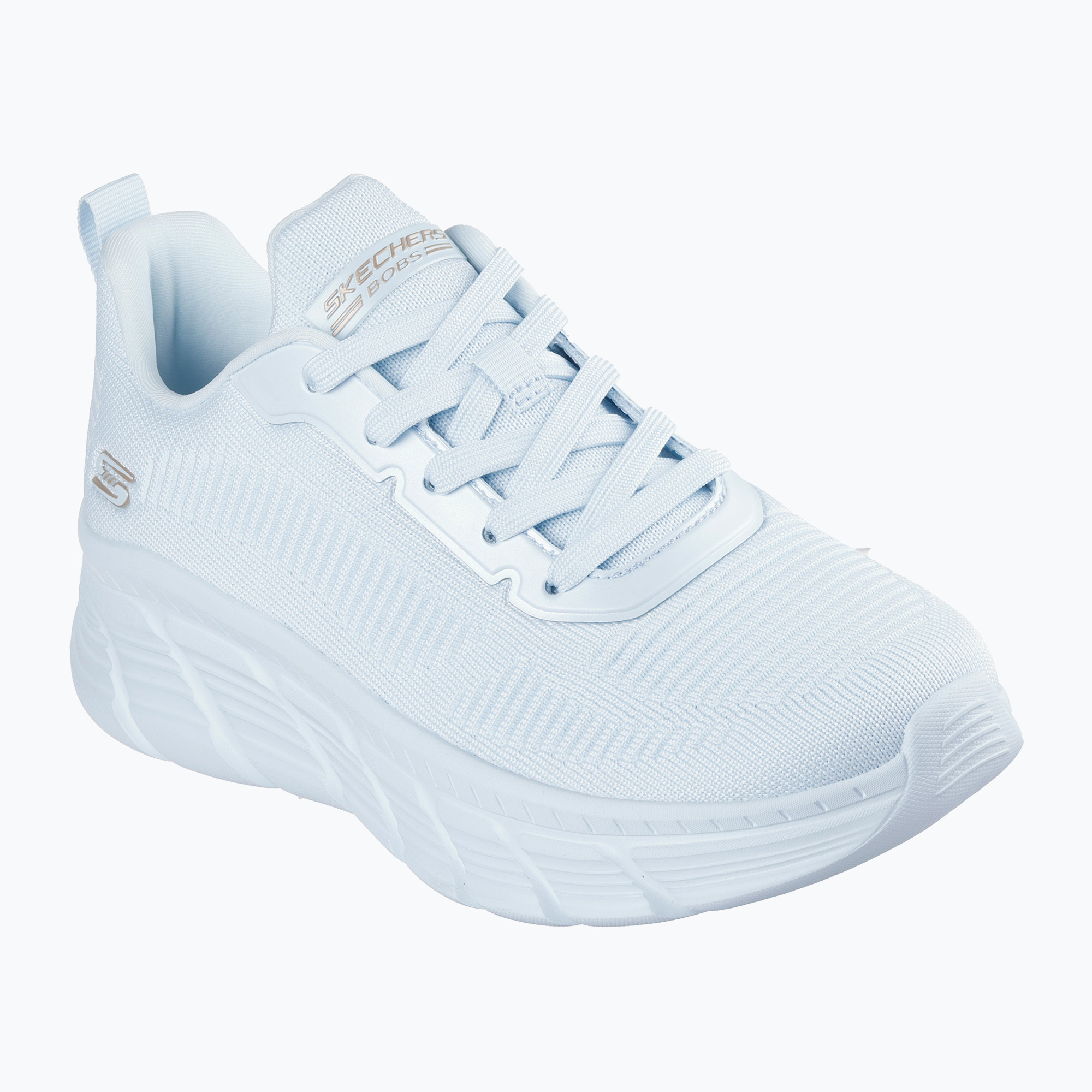 Buty damskie SKECHERS Bobs B Flex Hi Flying Hi light blue 