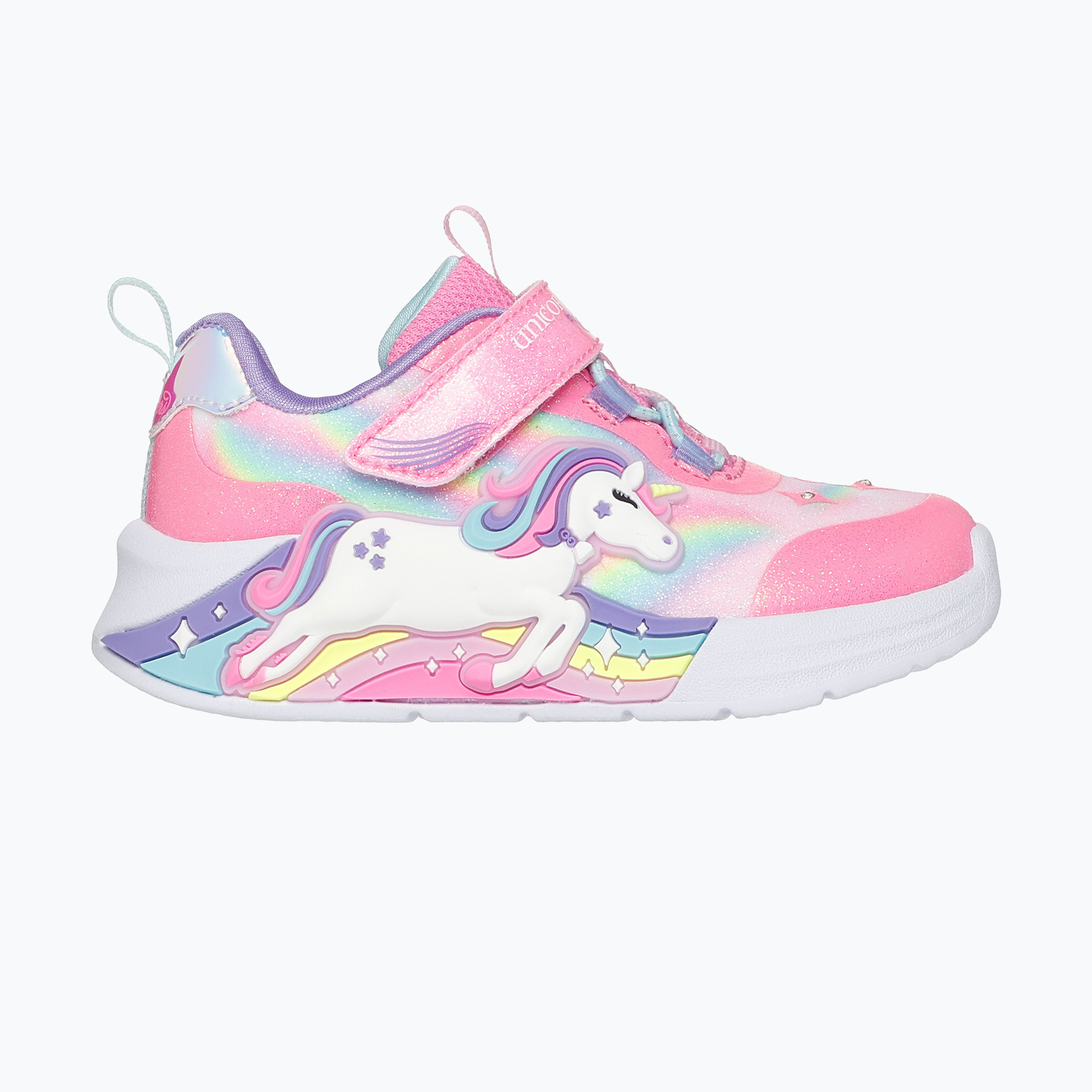 Buty dziecięce Skechers Unicorn Chaser pink/multi 