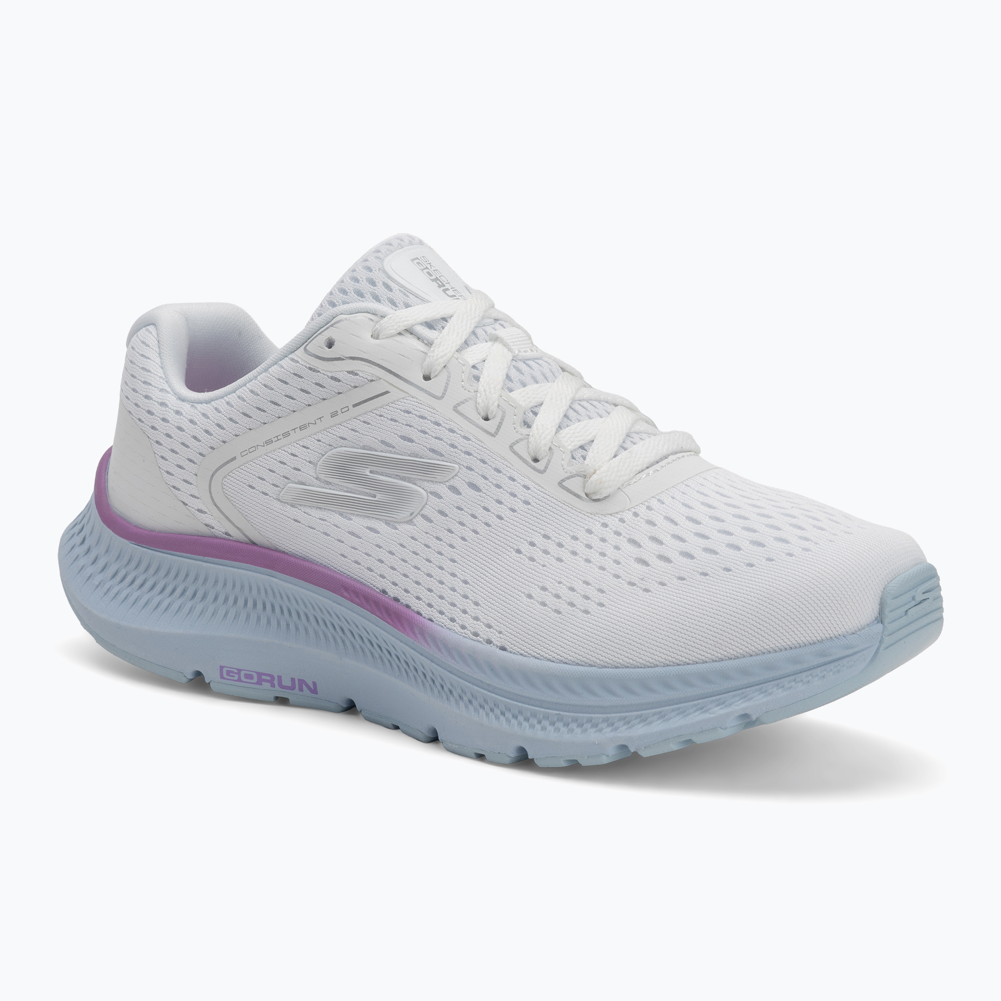Buty damskie SKECHERS Go Run Consistent 2.0 Mile Marker white 