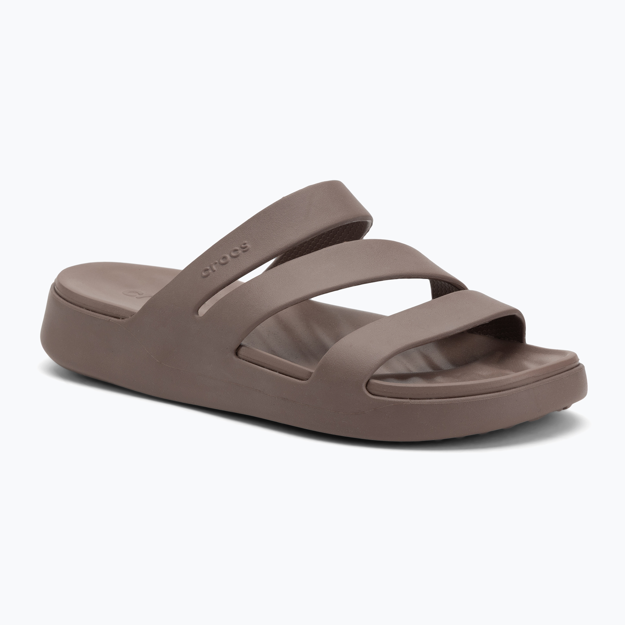 Klapki Crocs Getaway Strappy truffle 