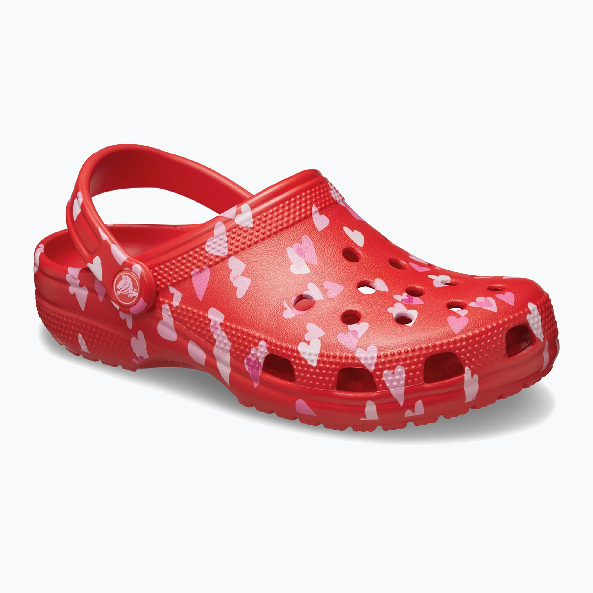 Klapki Crocs Classic Valentines Day Clog cherry red | WYSYŁKA W 24H | 30 DNI NA ZWROT