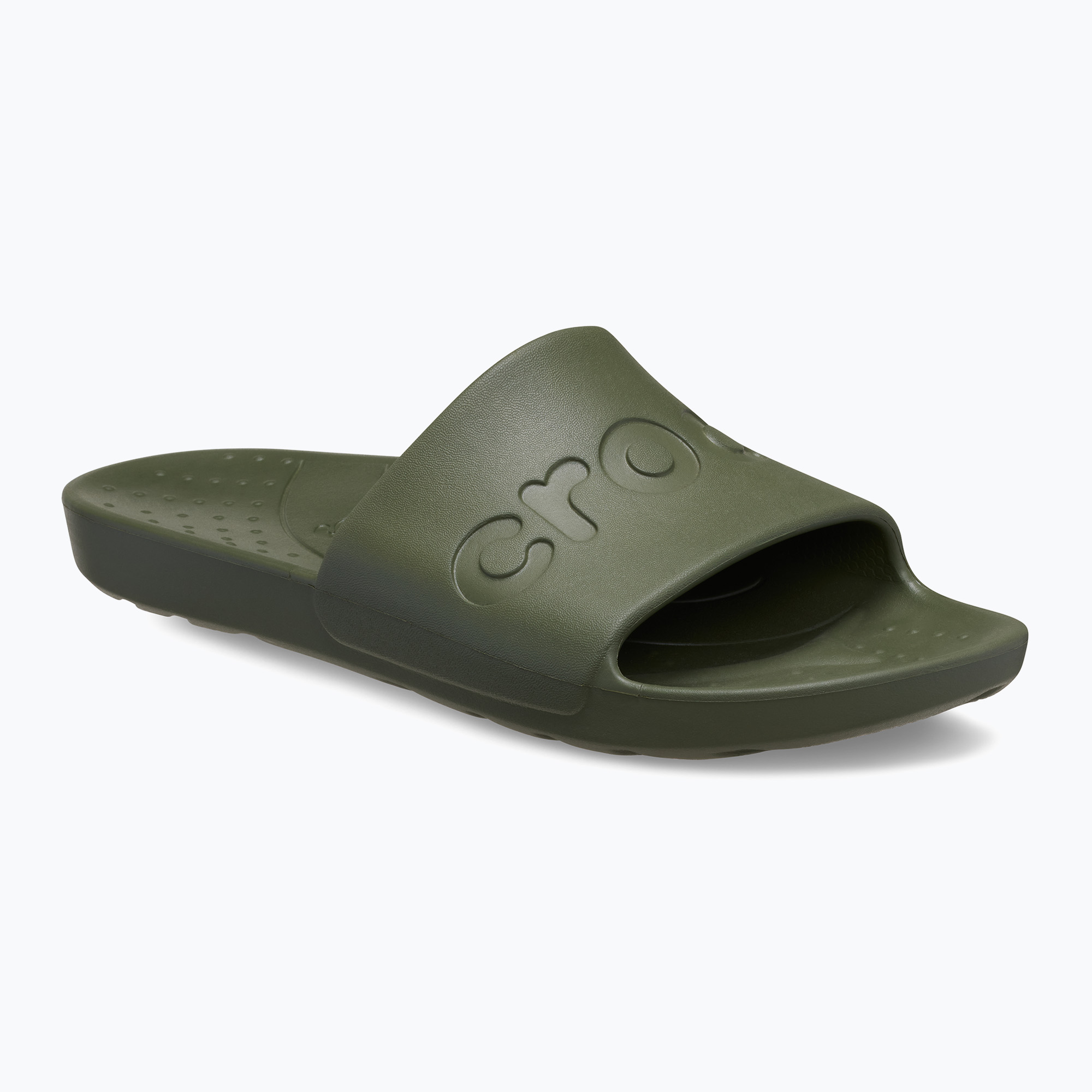 Klapki Crocs Slide army green 