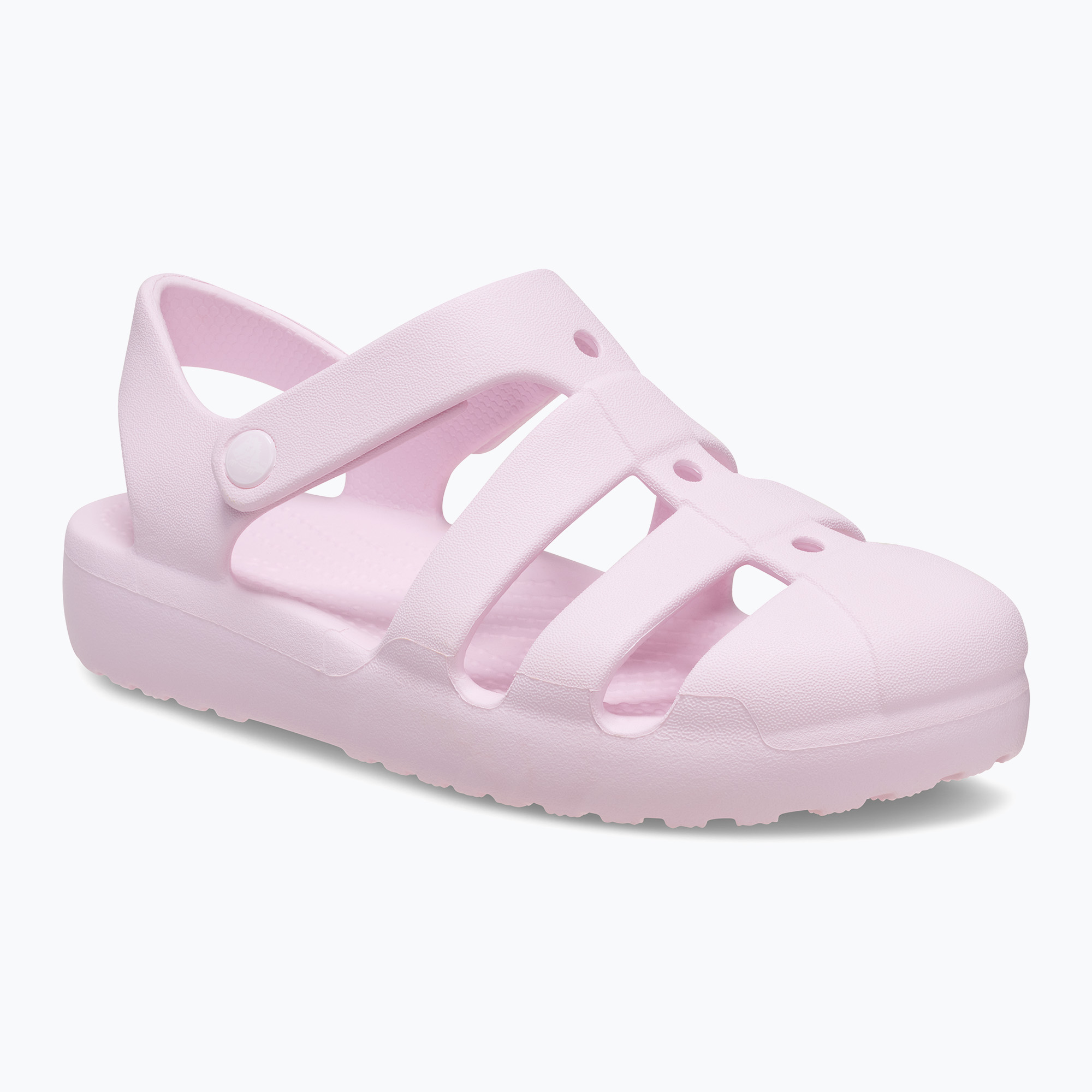 Sandały dziecięce Crocs Classic Fisherman Kids pink milk 