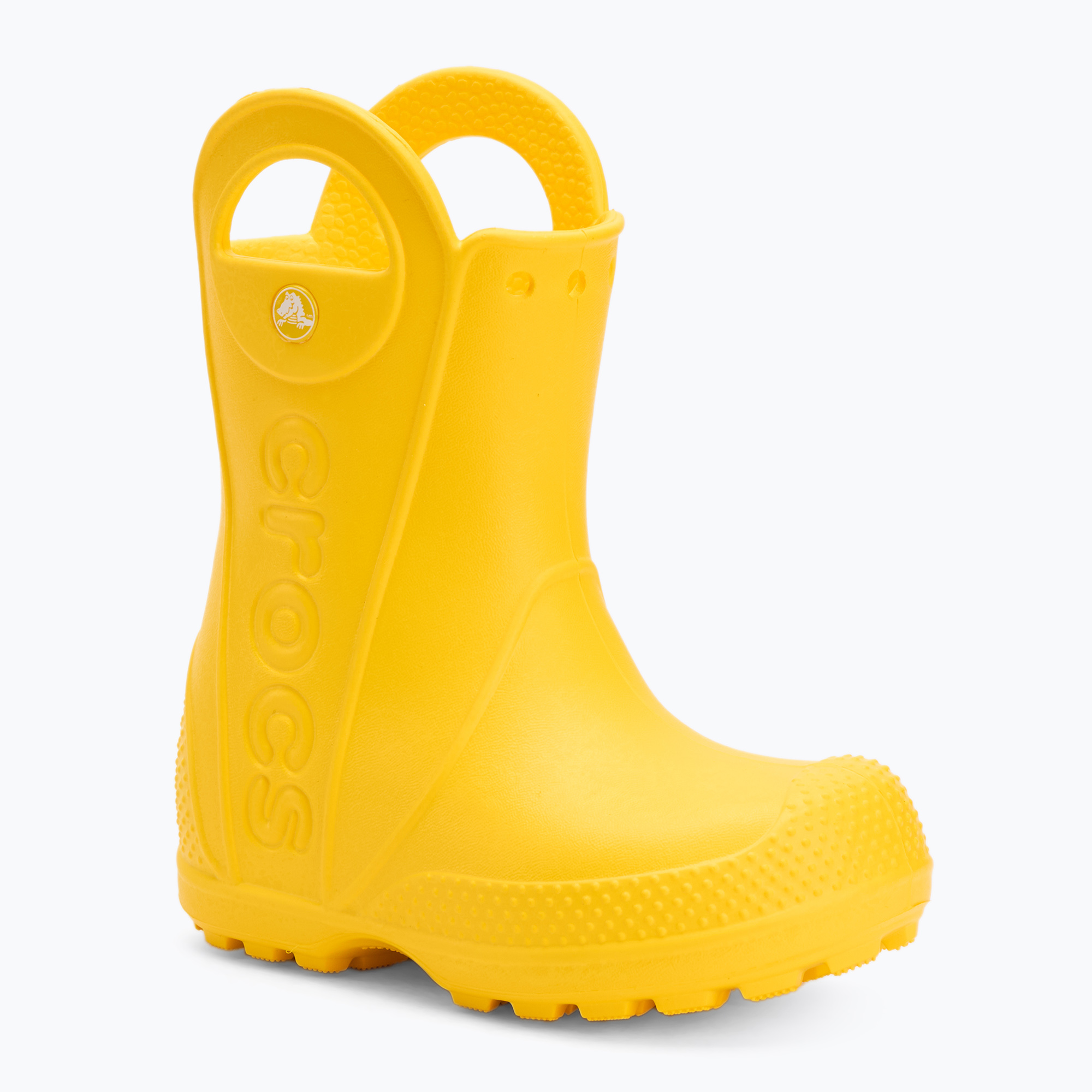 Kalosze dziecięce Crocs Handle It Rain Boot Kids Toddler yellow | WYSYŁKA W 24H | 30 DNI NA ZWROT