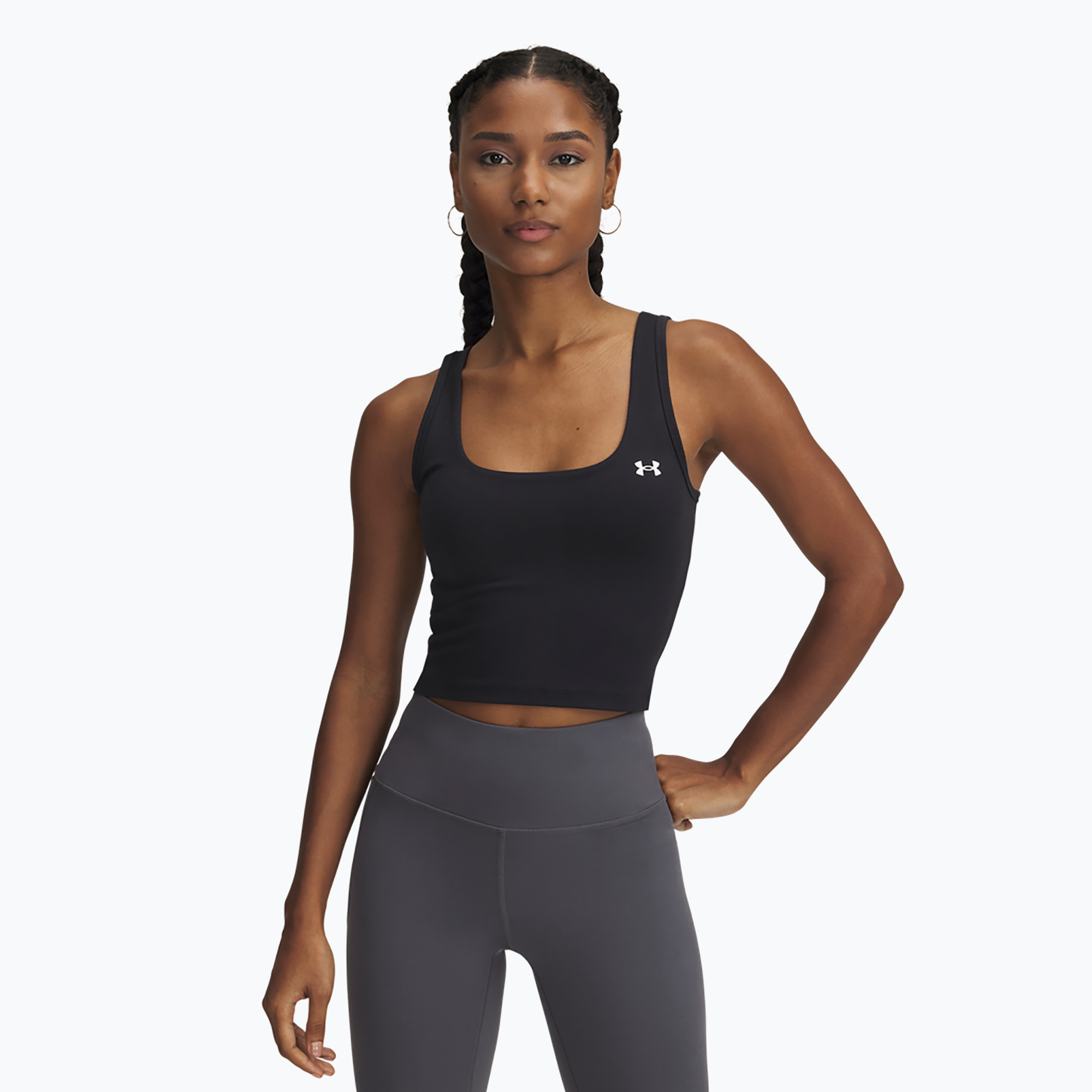 Koszulka treningowa damska Under Armour Motion Tank black/white | WYSYŁKA W 24H | 30 DNI NA ZWROT