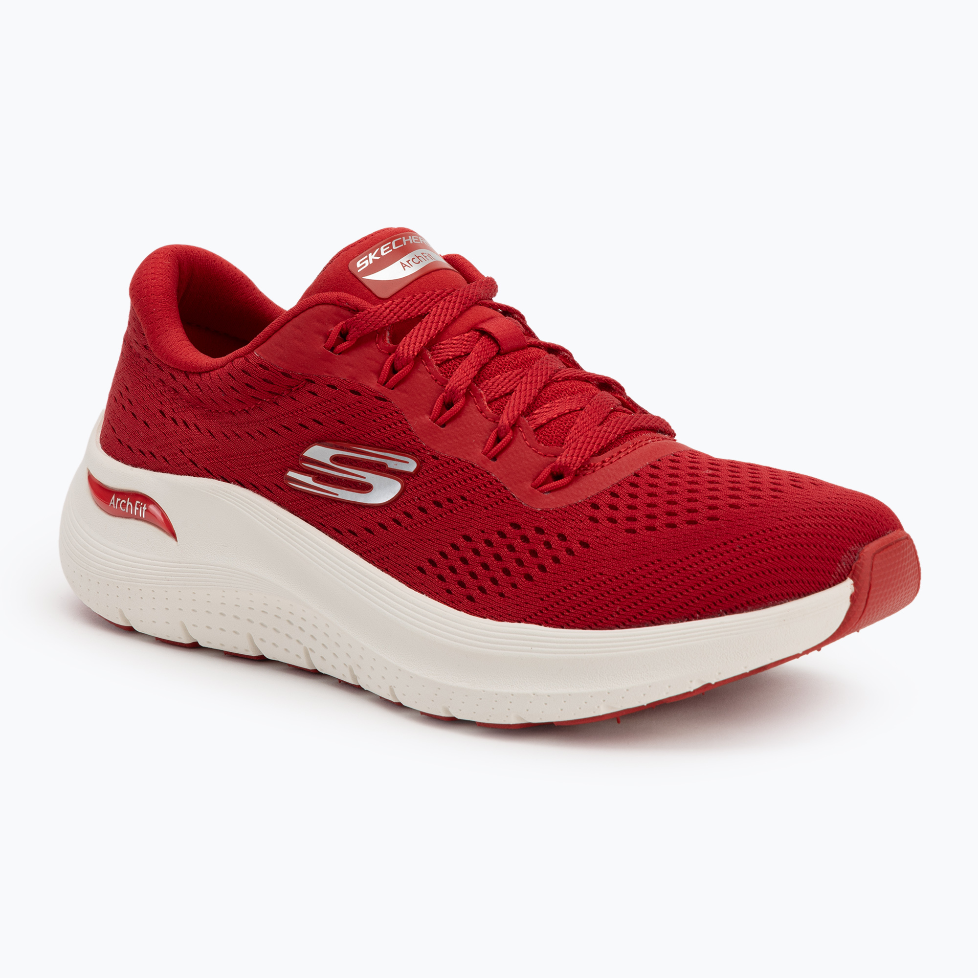 Buty damskie SKECHERS Arch Fit 2.0 Big League red 