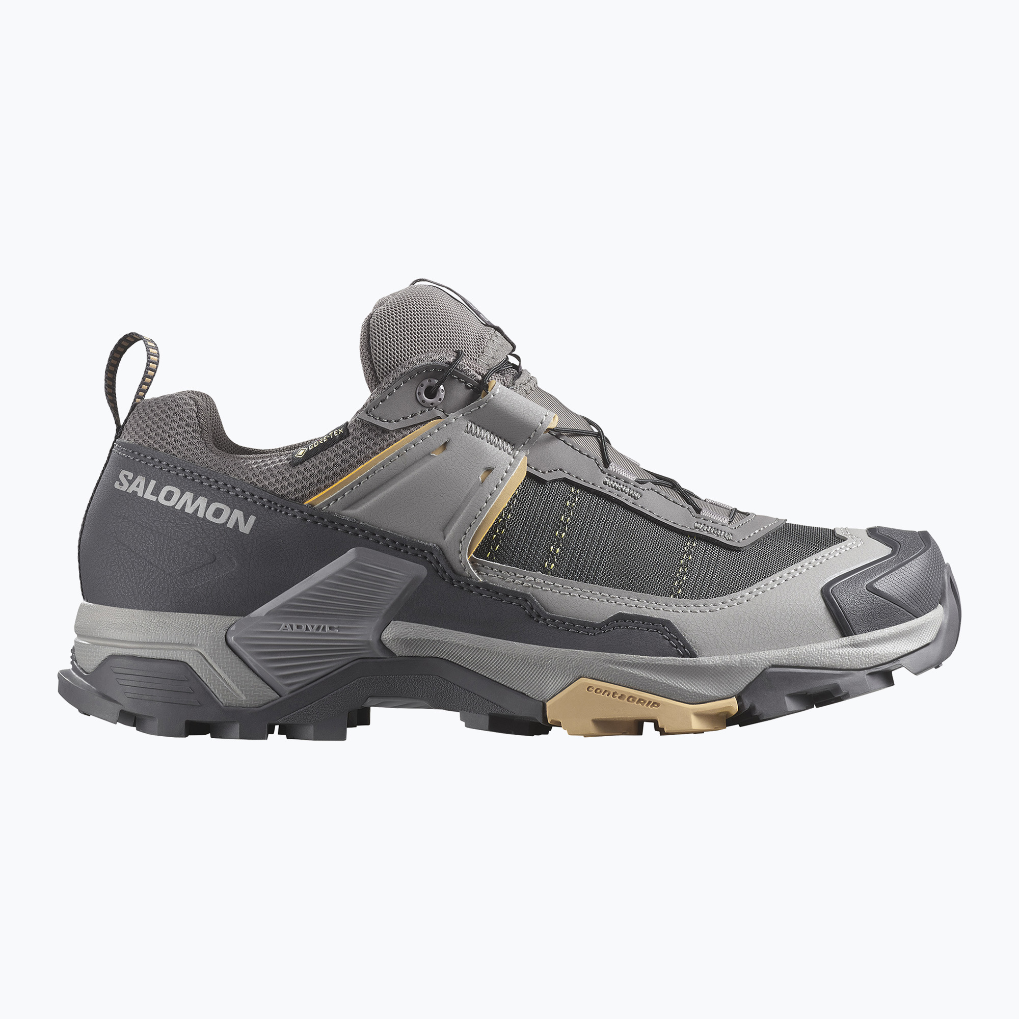 Buty trekkingowe damskie Salomon X ULTRA 5 GTX plum kitten / nine iron / soft clay | WYSYŁKA W 24H | 30 DNI NA ZWROT