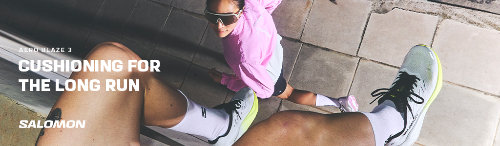 Buty do biegania męskie Salomon Aero Blaze 3 neon flame/vanilla ice