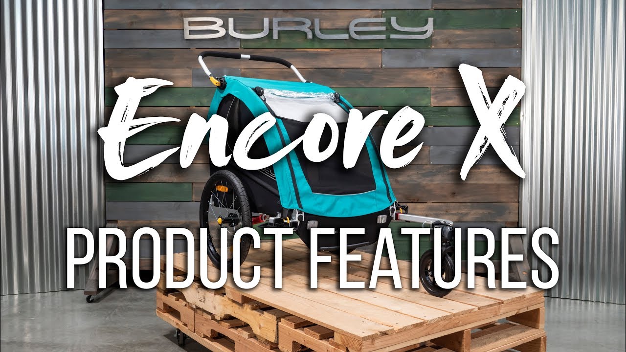 Przyczepka rowerowa Burley Encore X turquoise