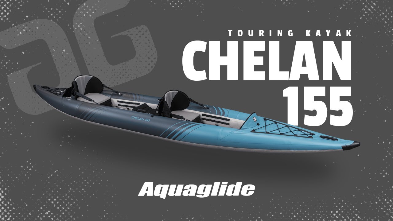 Kajak pompowany 2-osobowy Aquaglide Chelan 155