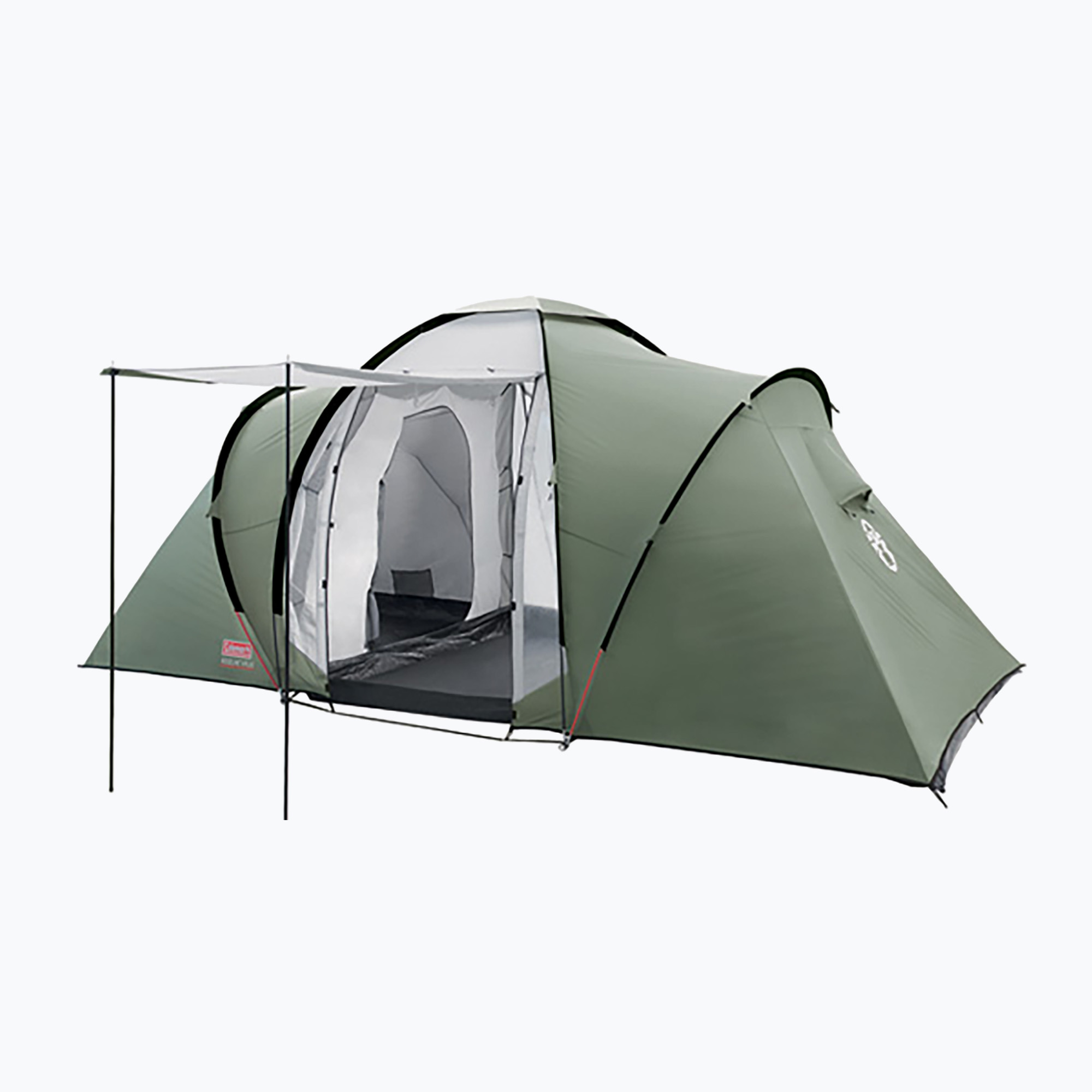 Namiot kempingowy 4-osobowy Coleman Ridgeline 4 Plus green | WYSYŁKA W 24H | 30 DNI NA ZWROT