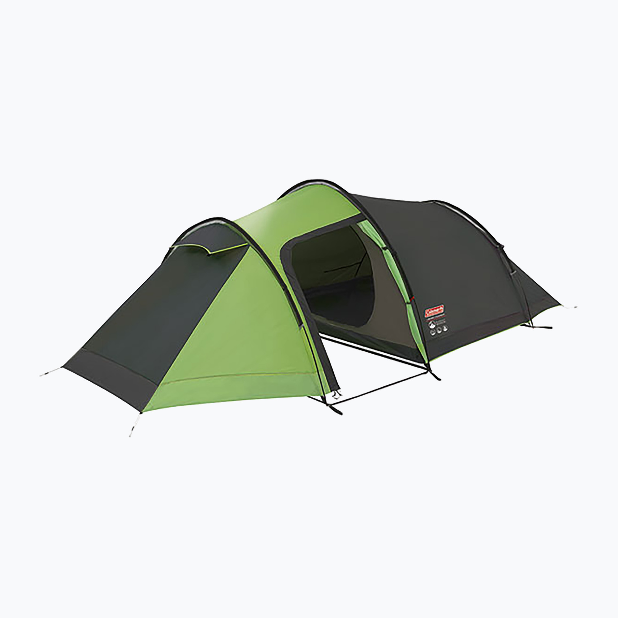 Namiot trekkingowy 3-osobowy Coleman Laramie 3 black/green | WYSYŁKA W 24H | 30 DNI NA ZWROT