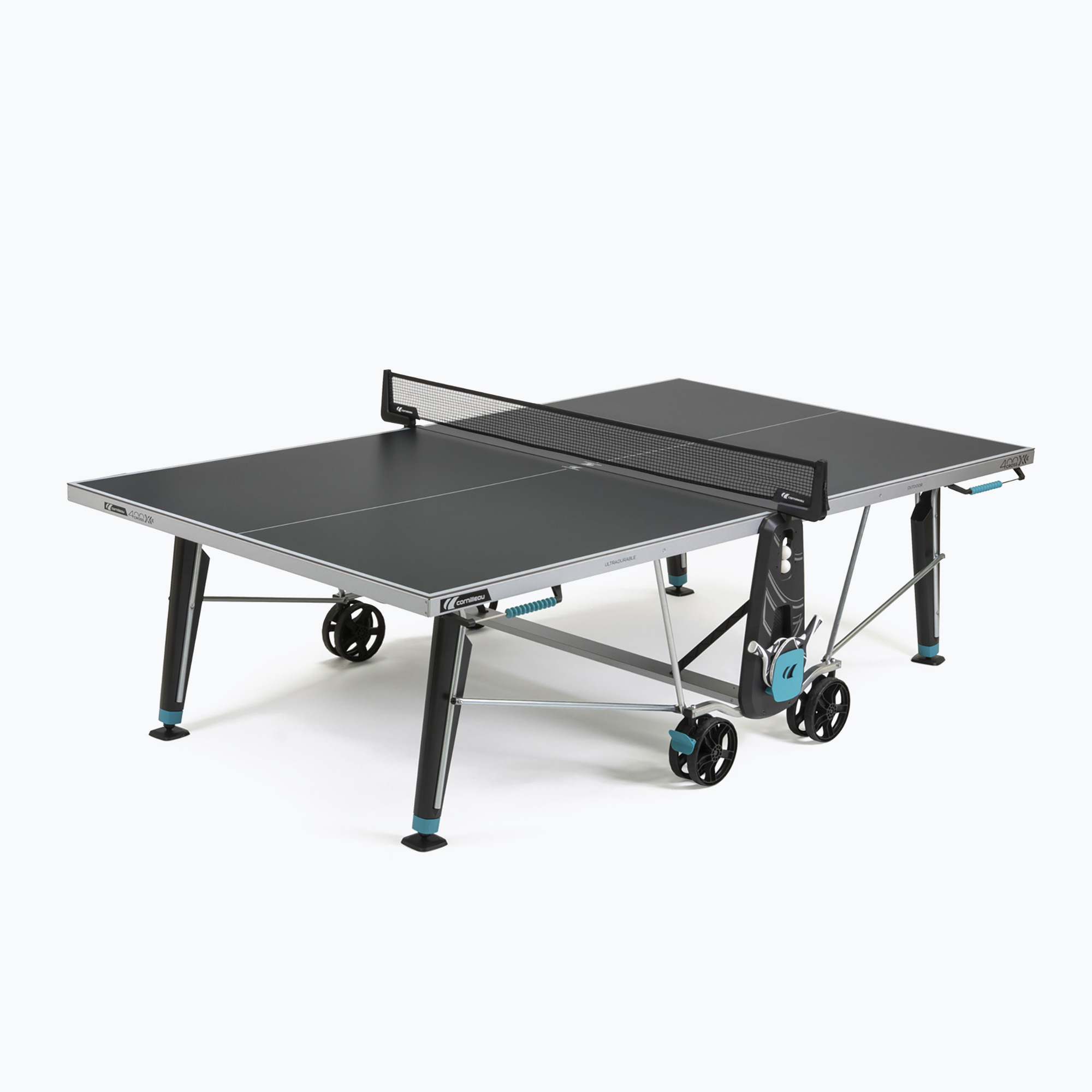 Stół do tenisa stołowego Cornilleau 400X Outdoor szary 