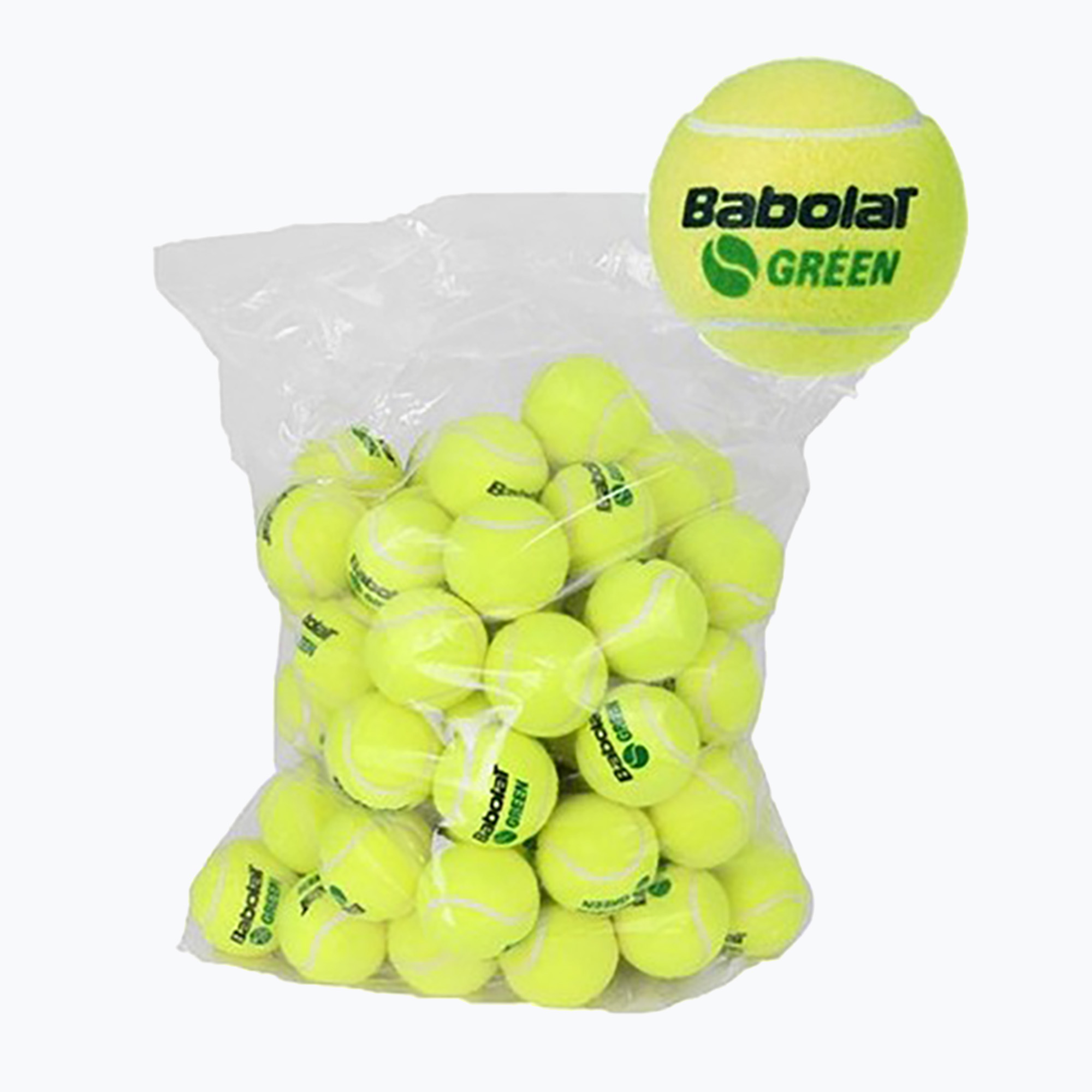 Фото - Аксесуари Babolat Piłki tenisowe  Green Bag 72 szt. yellow | WYSYŁKA W 24H | 30 DNI N 