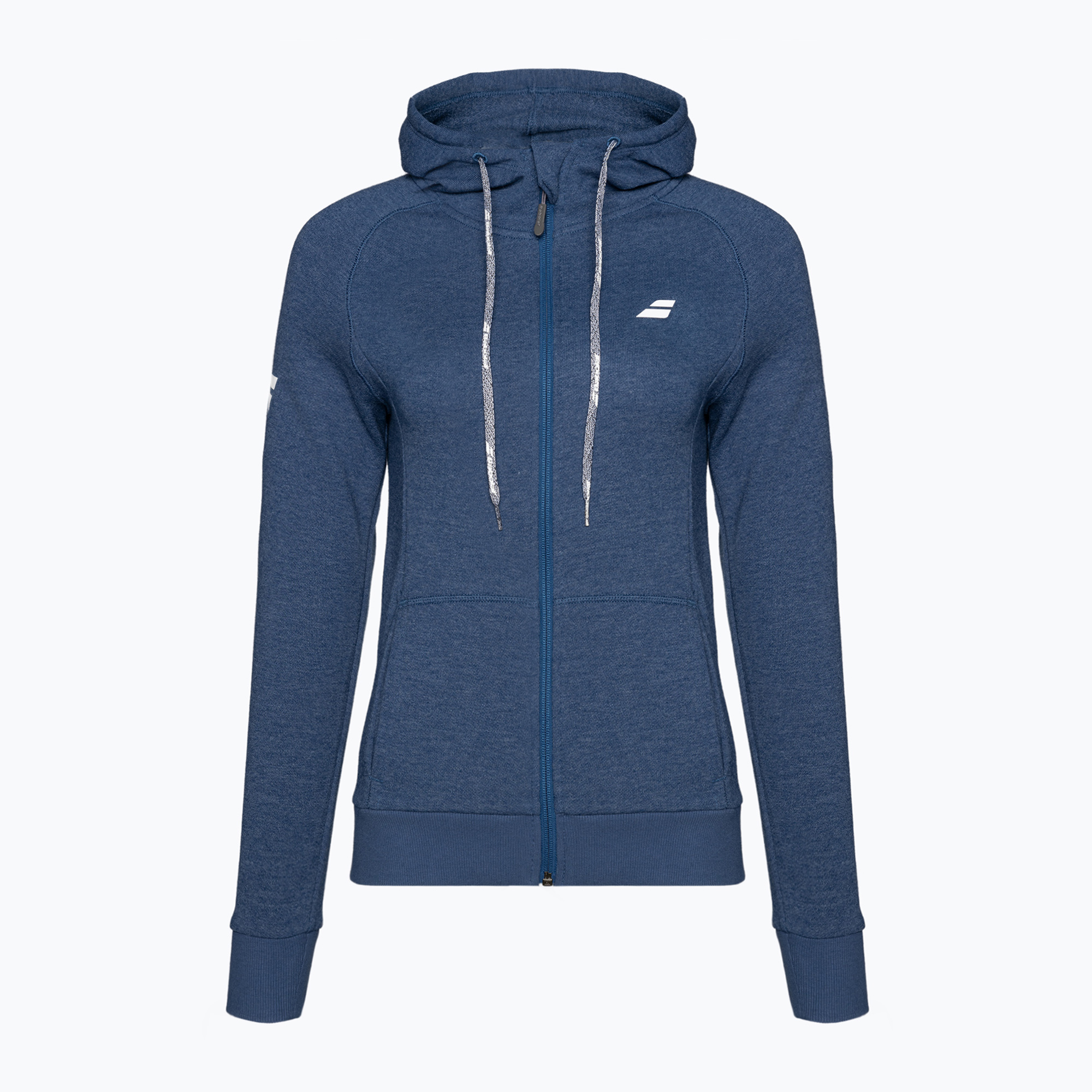 Bluza tenisowa damska Babolat Exercise Hood W estate blue heather 