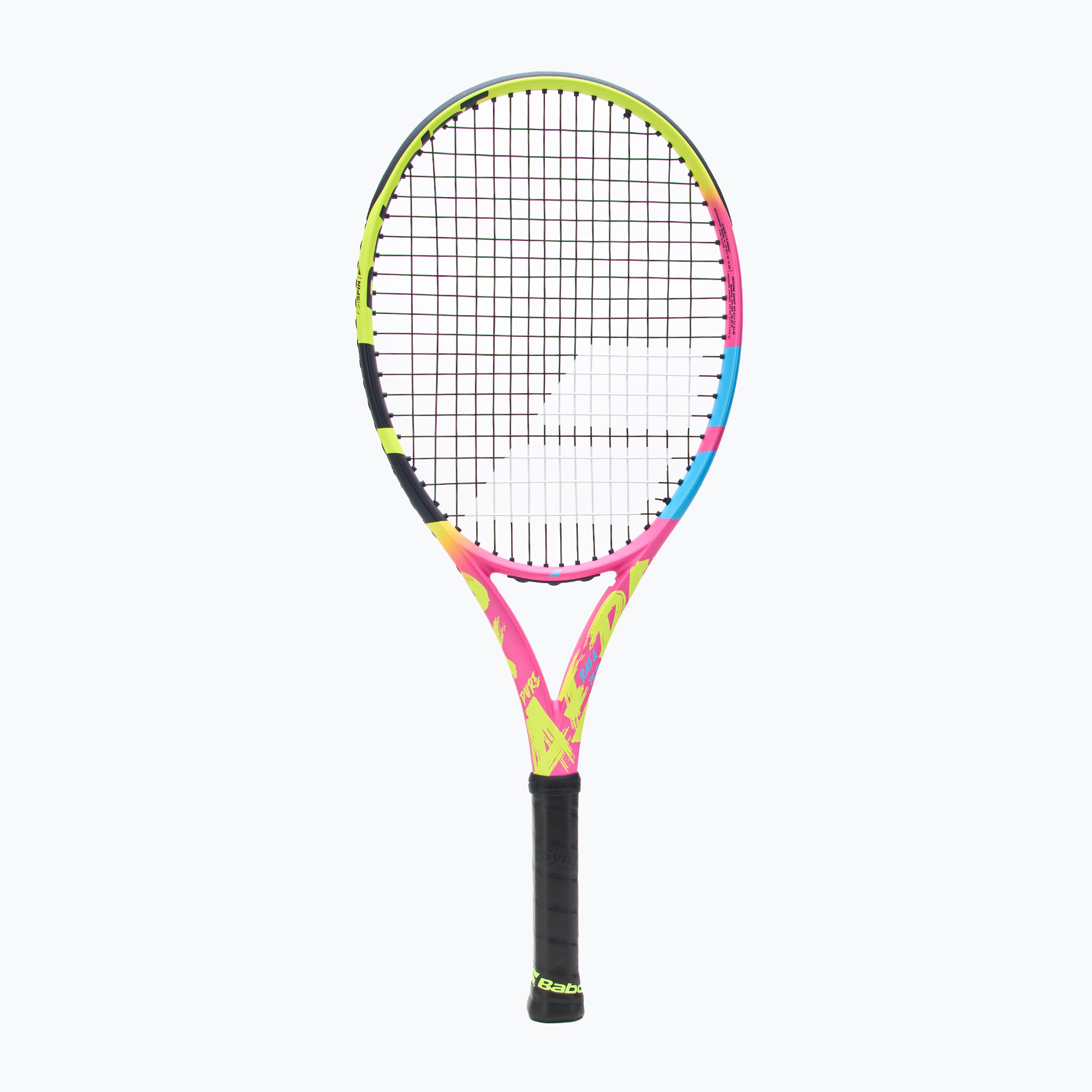 Rakieta tenisowa dziecięca Babolat Pure Aero Rafa Jr 26 2gen yellow/pink/blue 