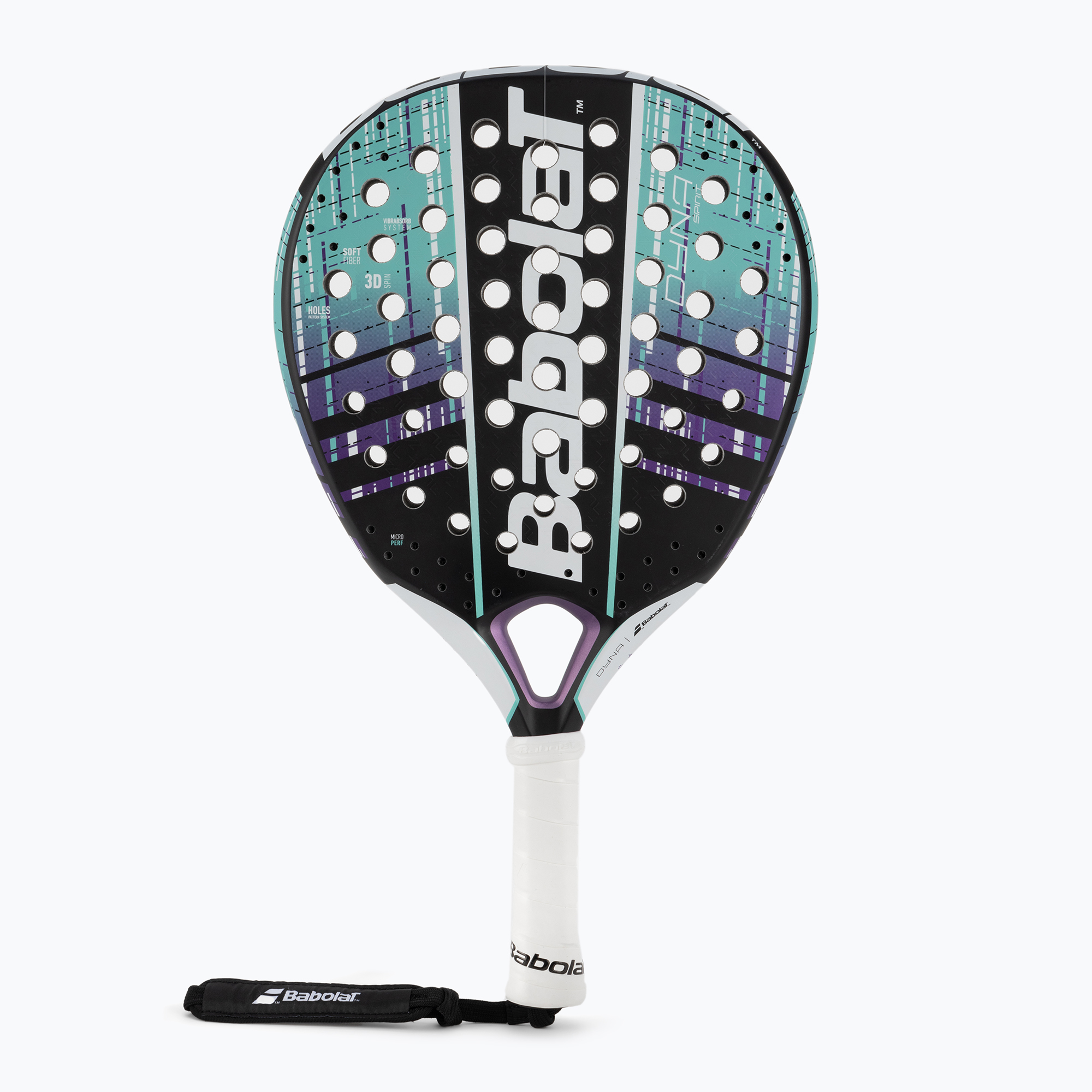 Rakieta do padla damska Babolat Dyna Spirit black/blue/purple 
