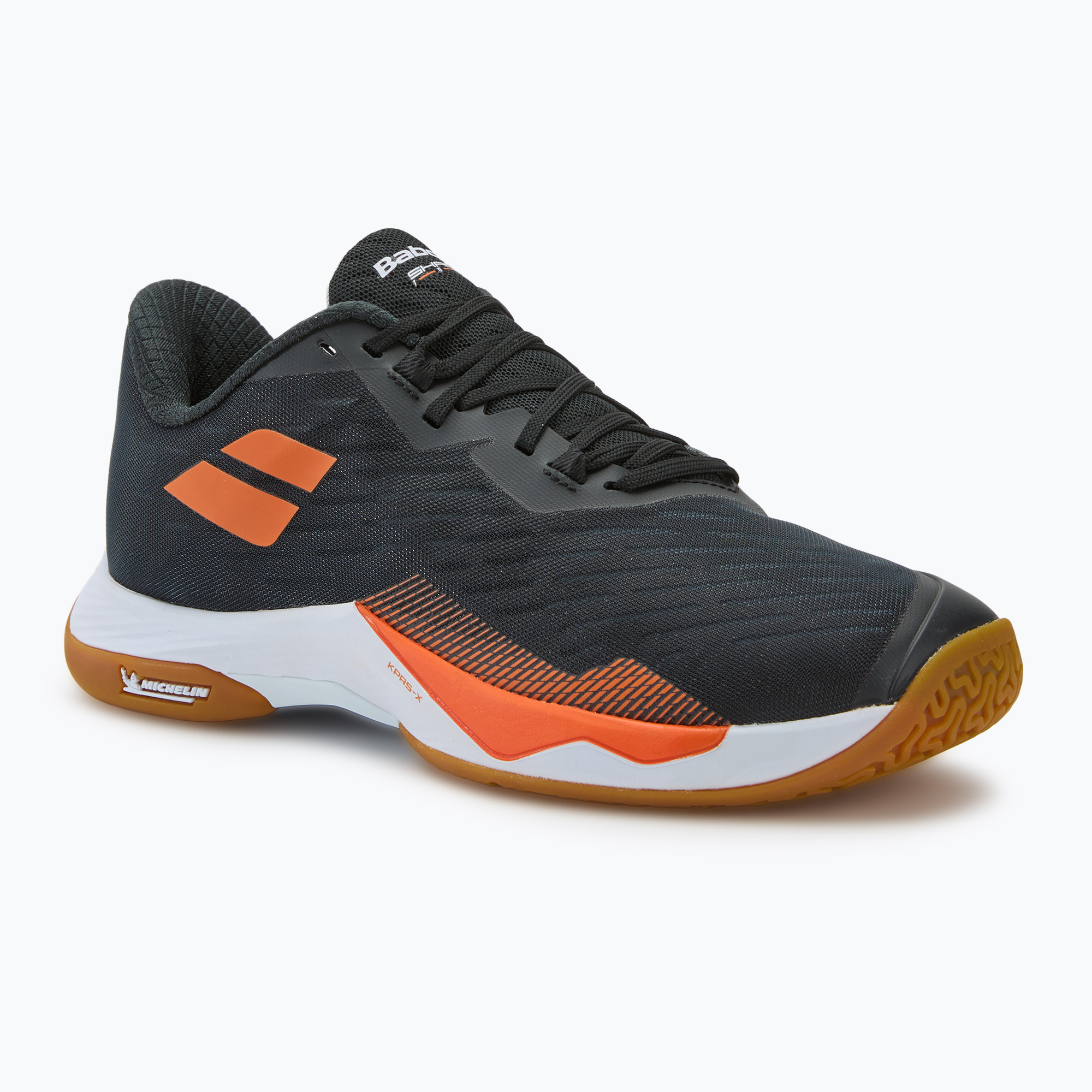 Buty do badmintona męskie Babolat Shadow Tour 5 black/ orange 