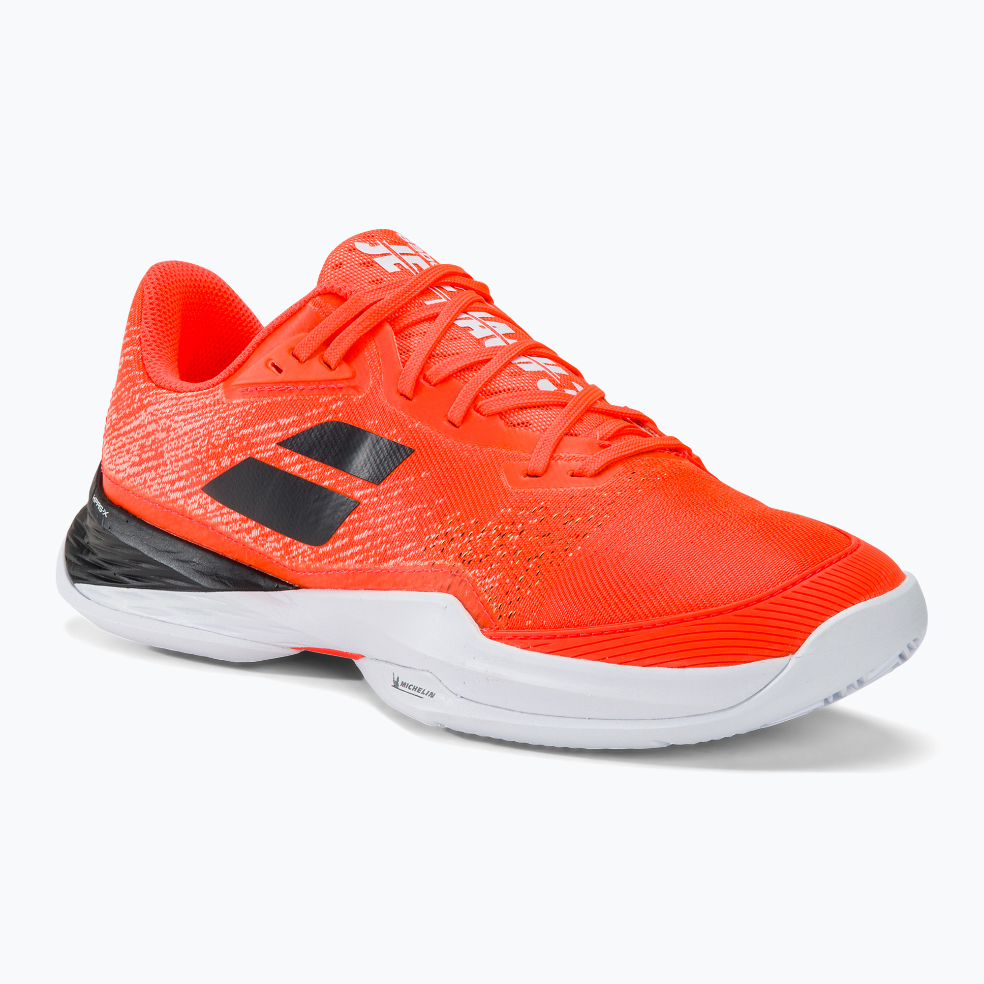 Buty do tenisa męskie Babolat Jet Mach 3 Clay strike red/white | WYSYŁKA W 24H | 30 DNI NA ZWROT