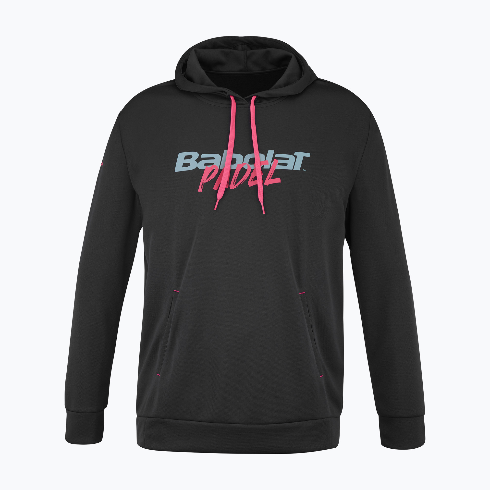 Bluza tenisowa męska Babolat Padel Hood Sweat black/black 
