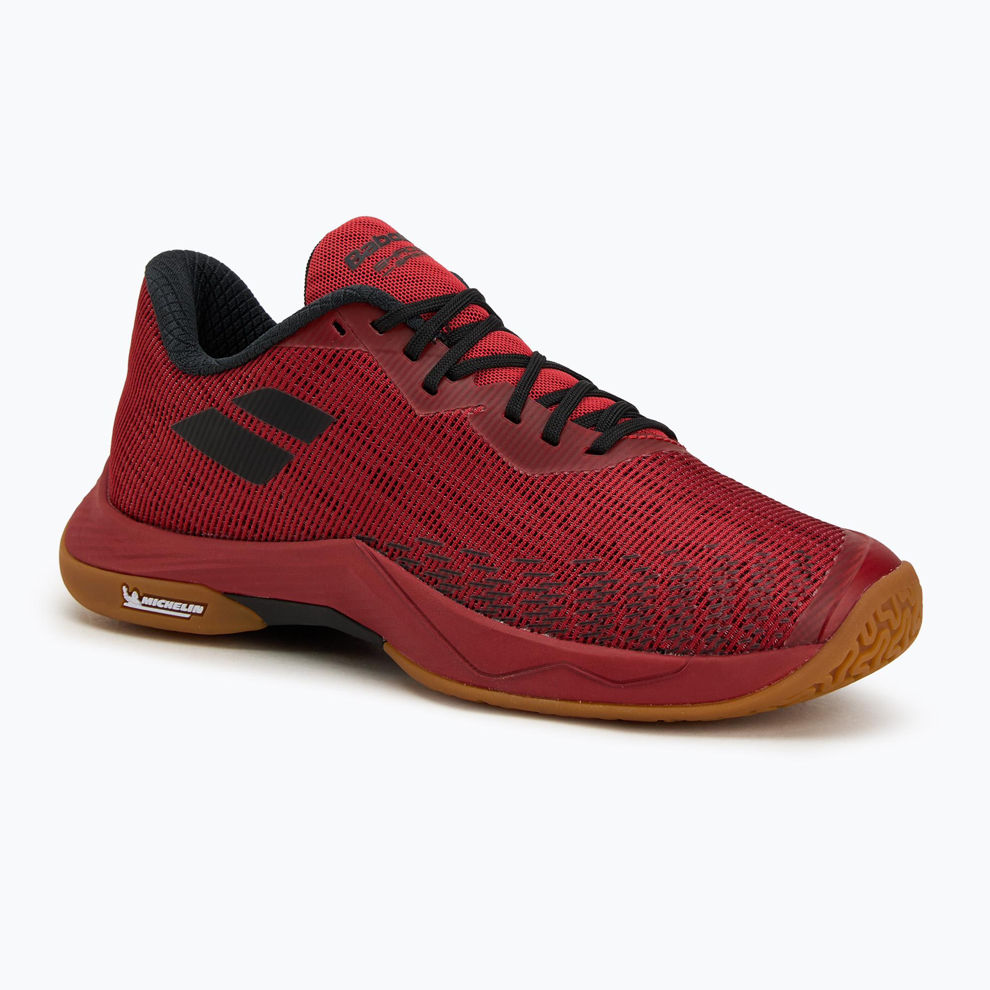 Buty do badmintona męskie Babolat Shadow Spirit 2 black/ poppy red 