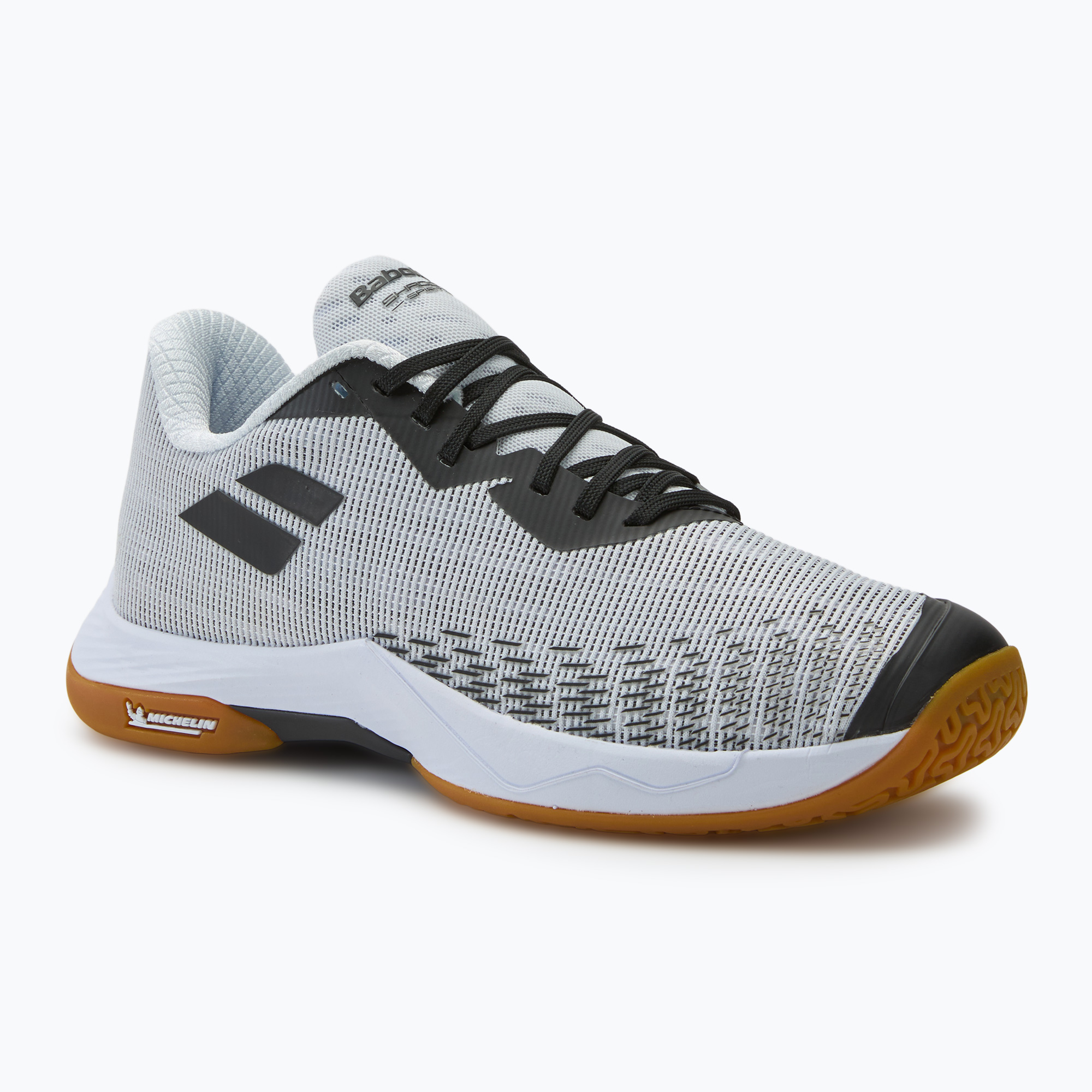 Buty do badmintona męskie Babolat Shadow Spirit 2 white/ black | WYSYŁKA W 24H | 30 DNI NA ZWROT