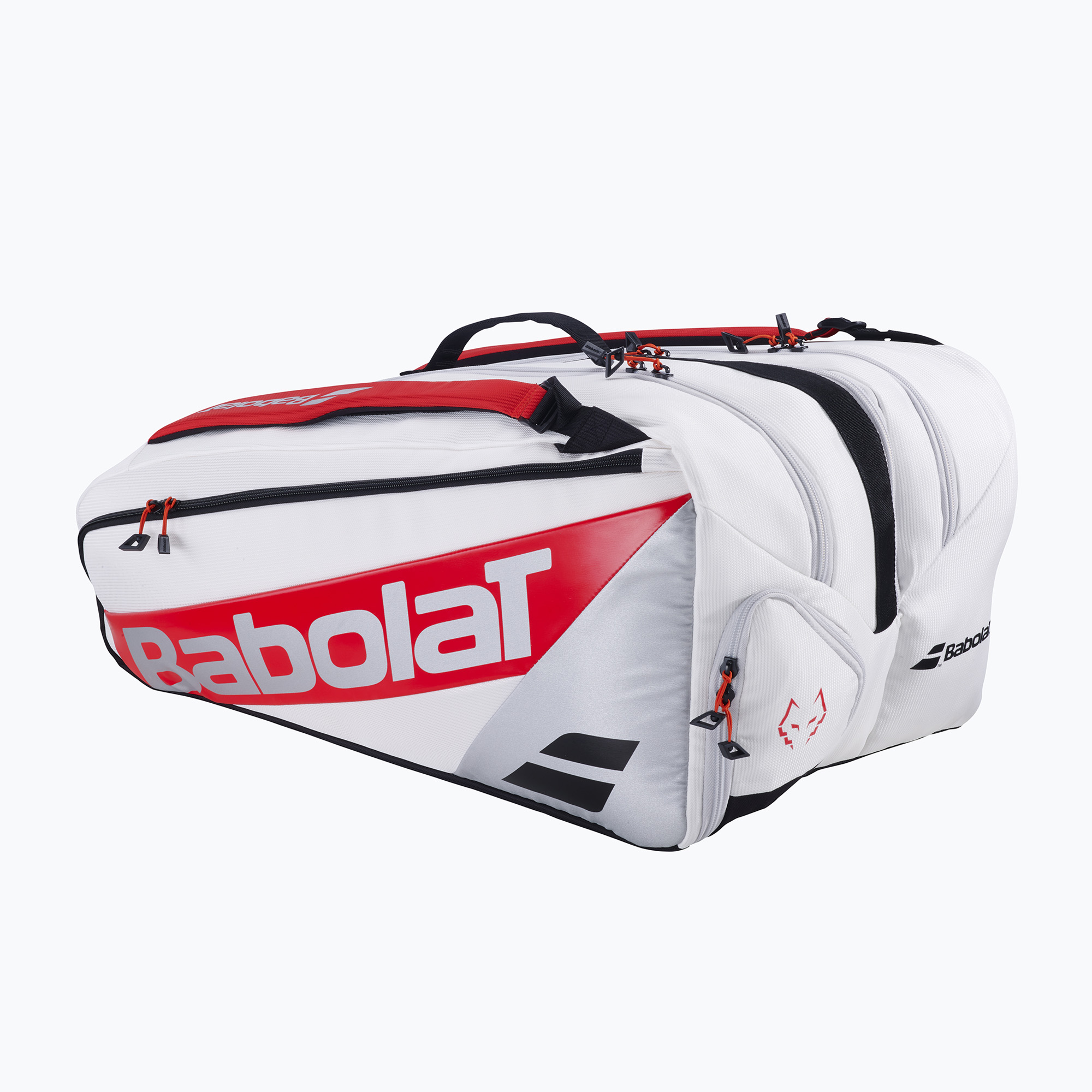 Torba do padla Babolat RH Pro Padel Juan Lebron 62 l white/ silver/ red | WYSYŁKA W 24H | 30 DNI NA ZWROT