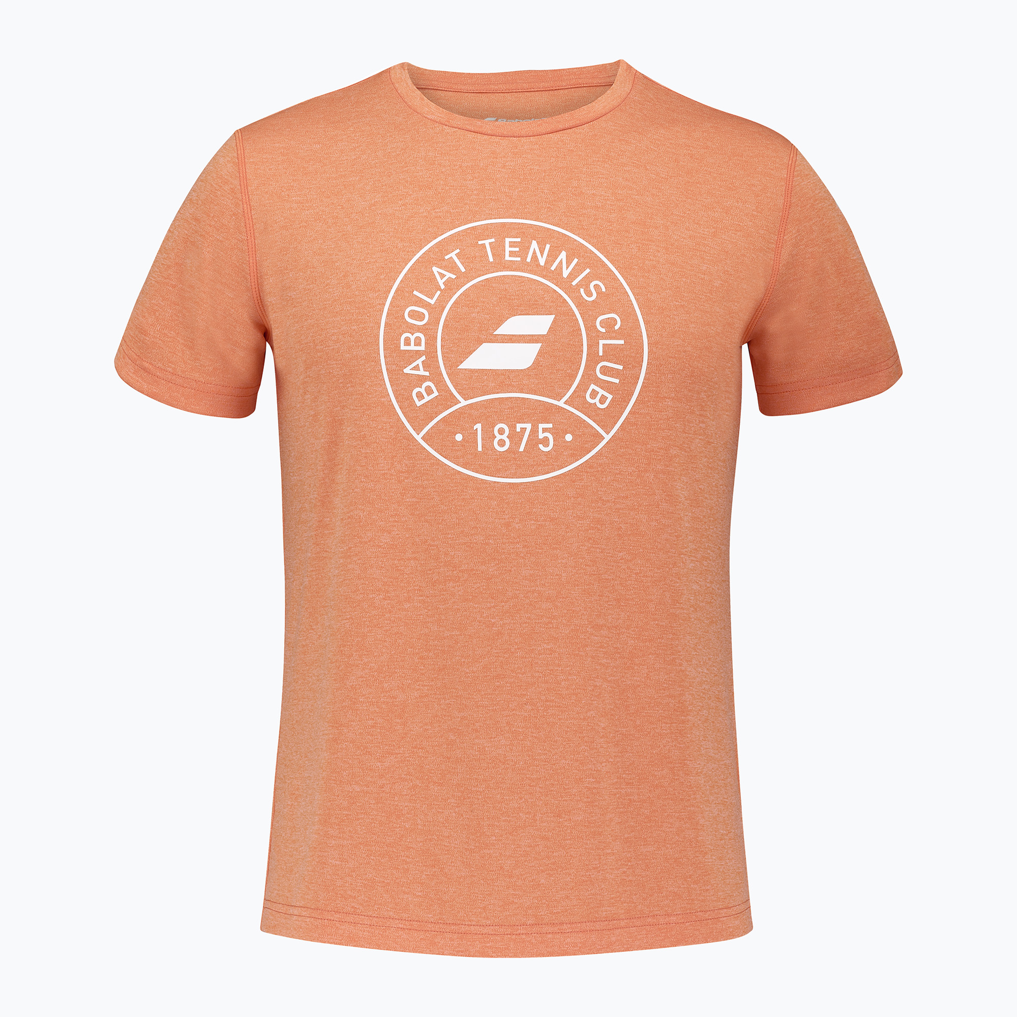 Koszulka męska Babolat Exercise Graphic vibrant orange hthr 