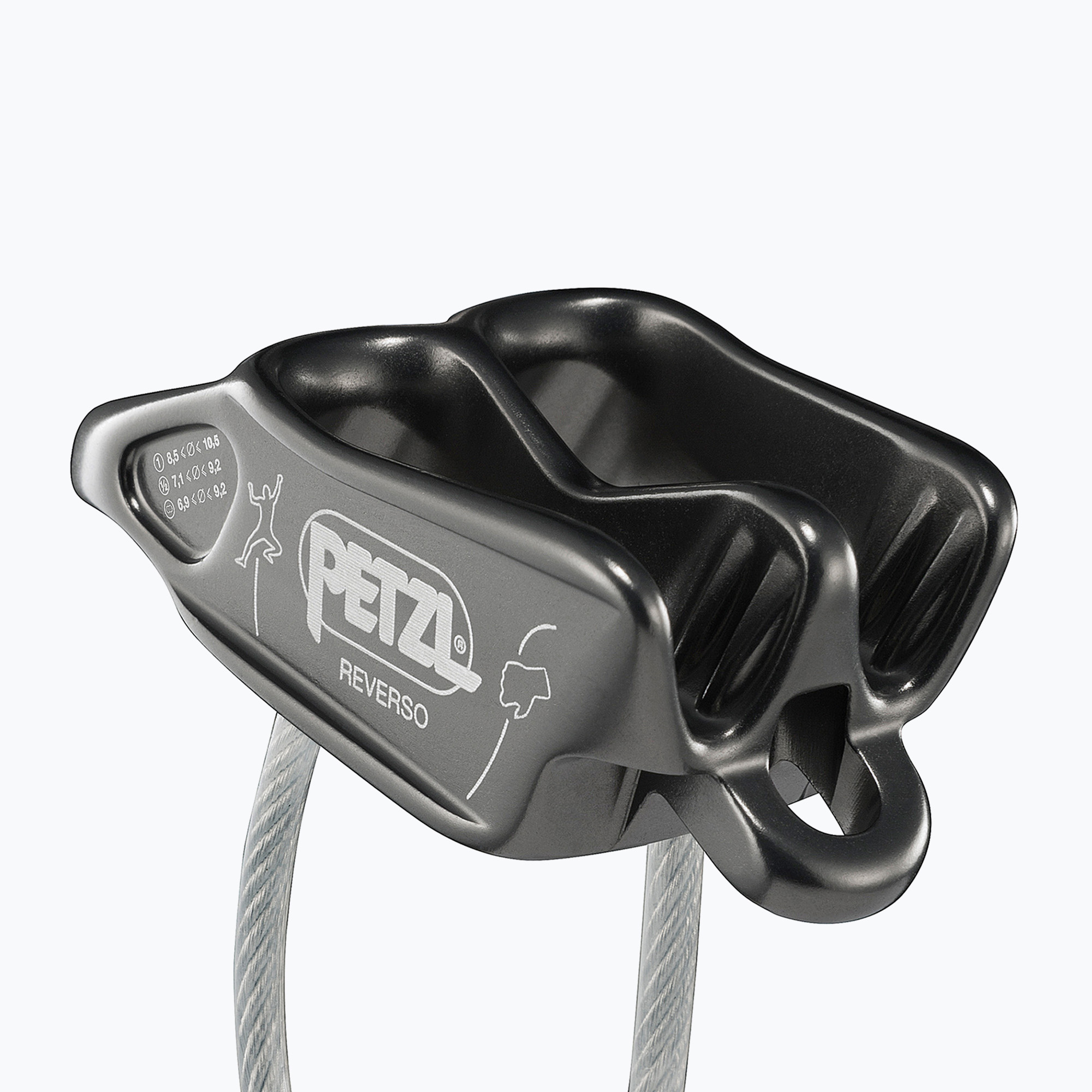 Przyrząd asekuracyjno-zjazdowy Petzl Reverso grey | WYSYŁKA W 24H | 30 DNI NA ZWROT