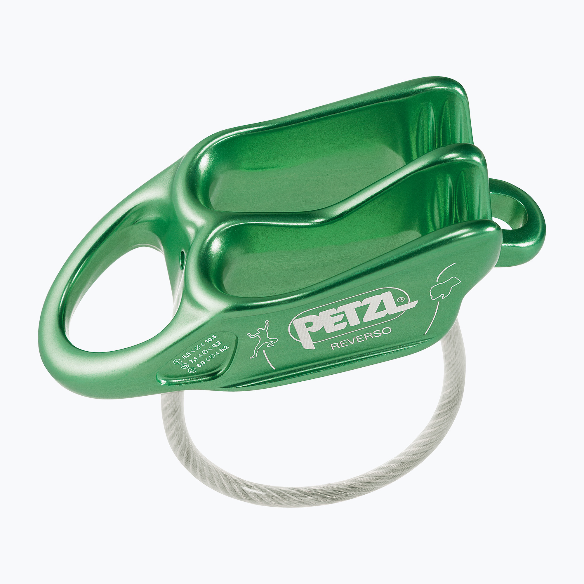 Przyrząd asekuracyjno-zjazdowy Petzl Reverso green | WYSYŁKA W 24H | 30 DNI NA ZWROT