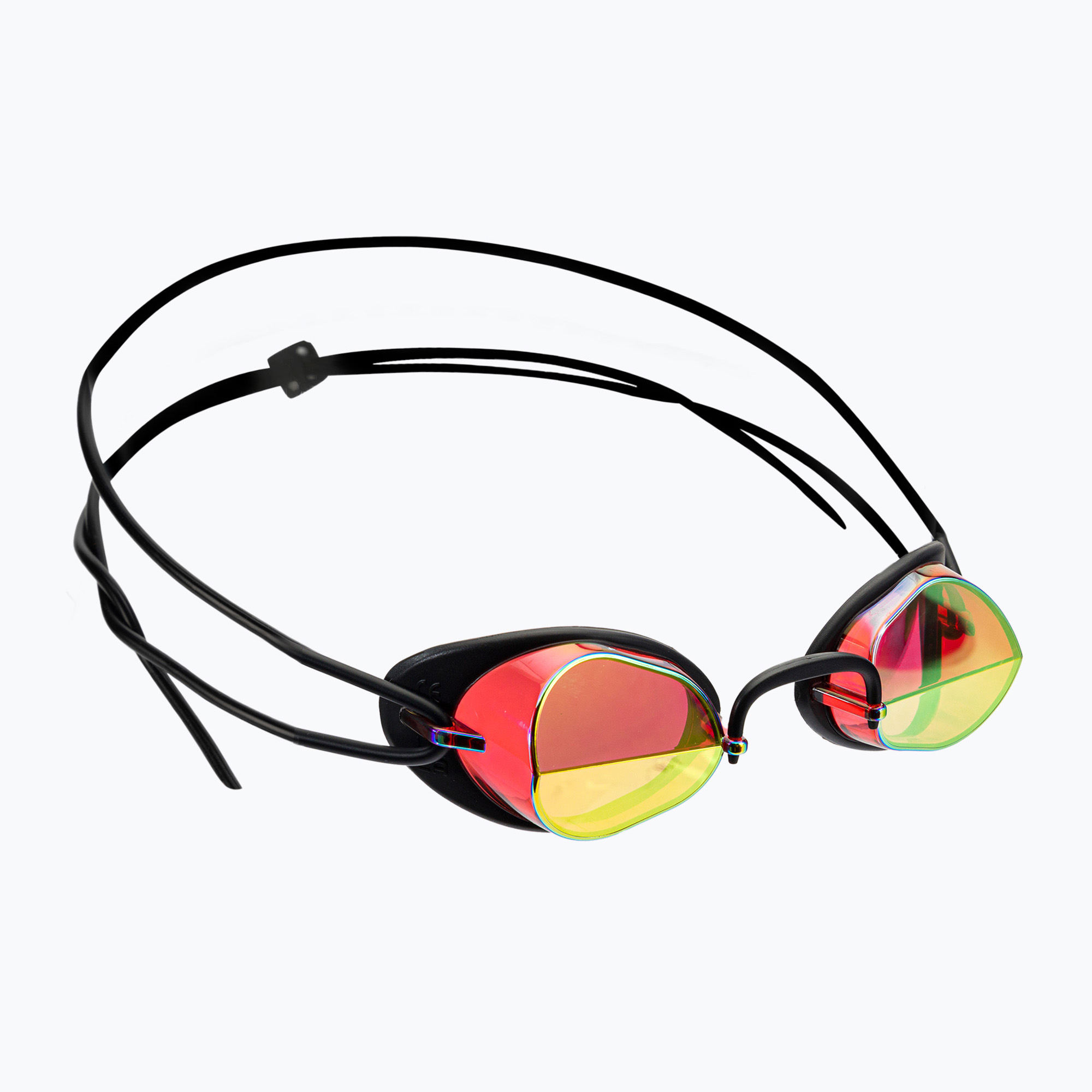 Okulary do pływania arena Swedix Mirror red/yellow/black | WYSYŁKA W 24H | 30 DNI NA ZWROT