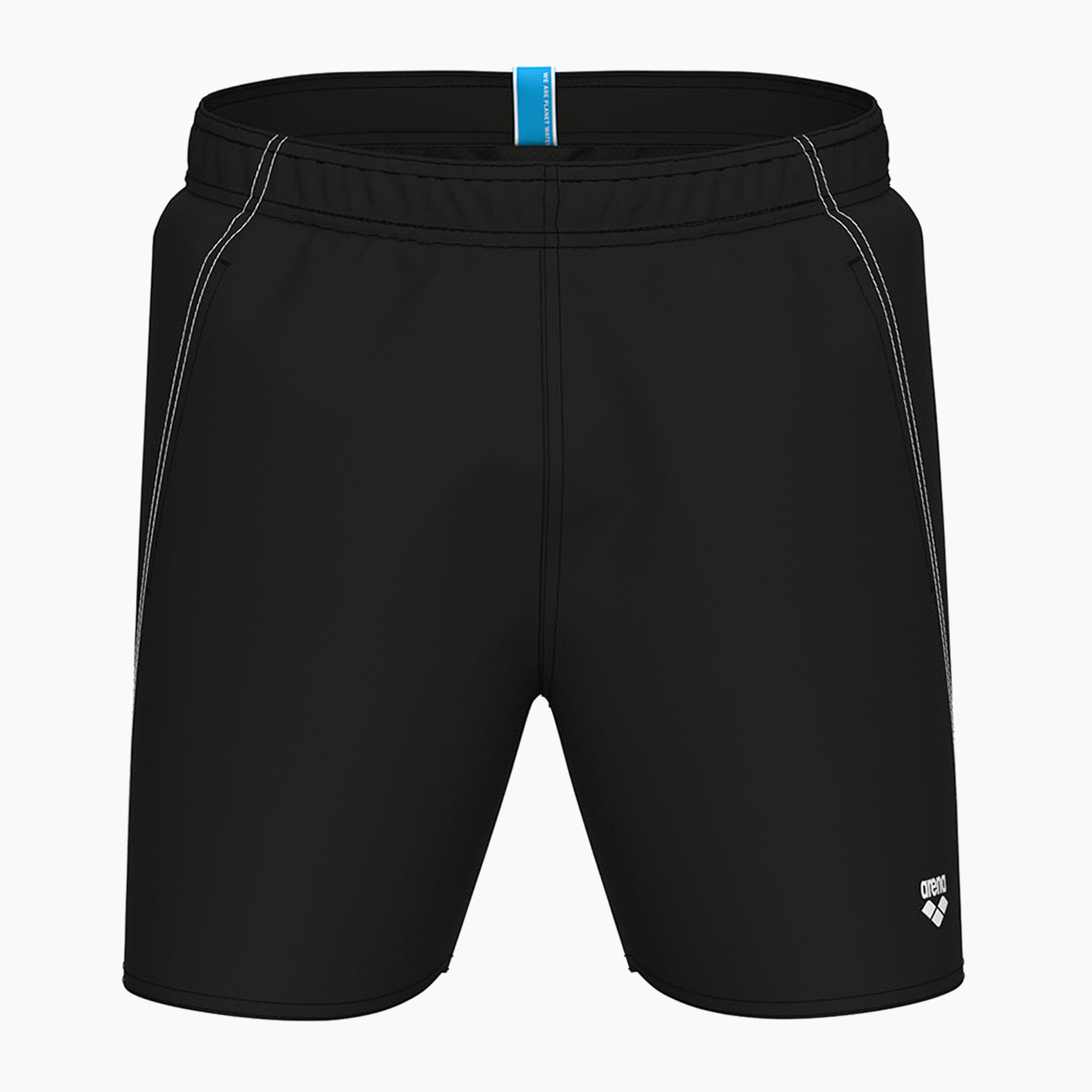 Szorty kąpielowe męskie arena Fundamentals Boxer R black/white | WYSYŁKA W 24H | 30 DNI NA ZWROT