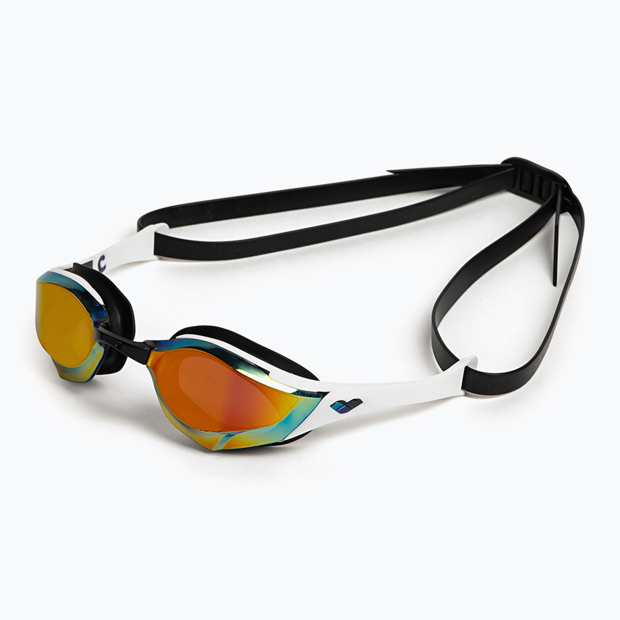 Okulary do pływania arena Cobra Edge Swipe MR gold/white/black | WYSYŁKA W 24H | 30 DNI NA ZWROT