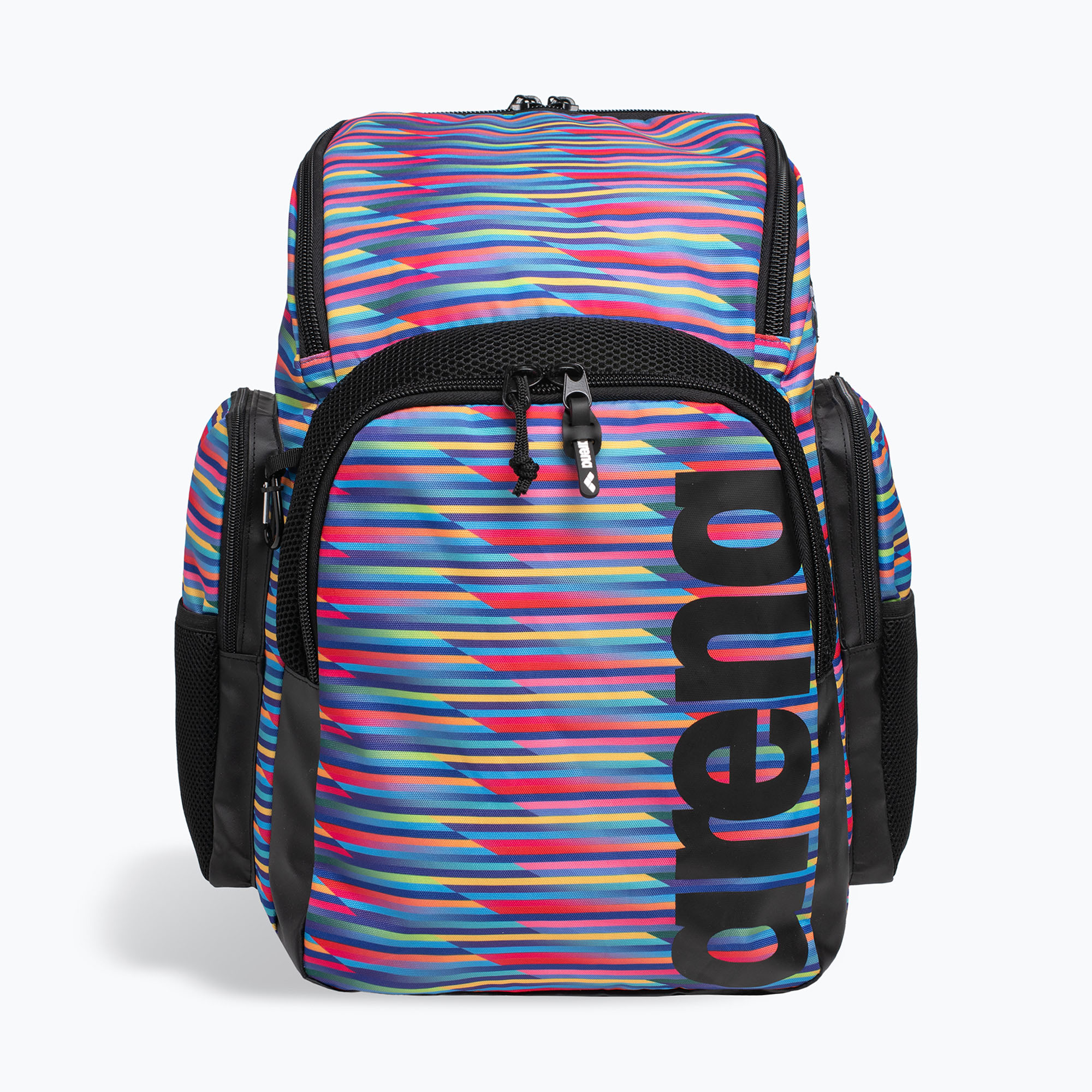 Plecak pływacki arena Spiky III 35 l Allover racing stripes 