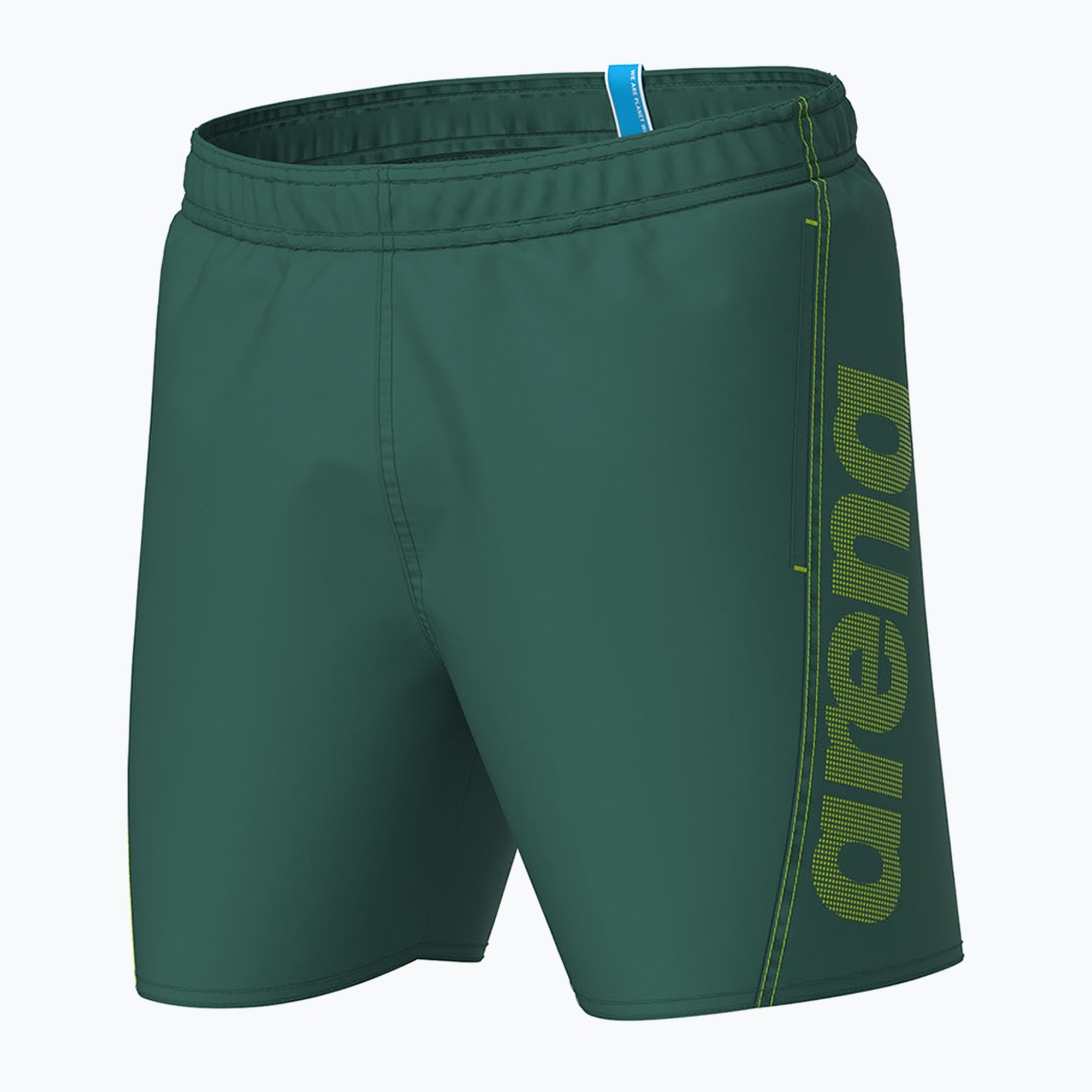 Szorty kąpielowe męskie arena Fundamentals Arena Logo Boxer R artic lime/mangrove | WYSYŁKA W 24H | 30 DNI NA ZWROT