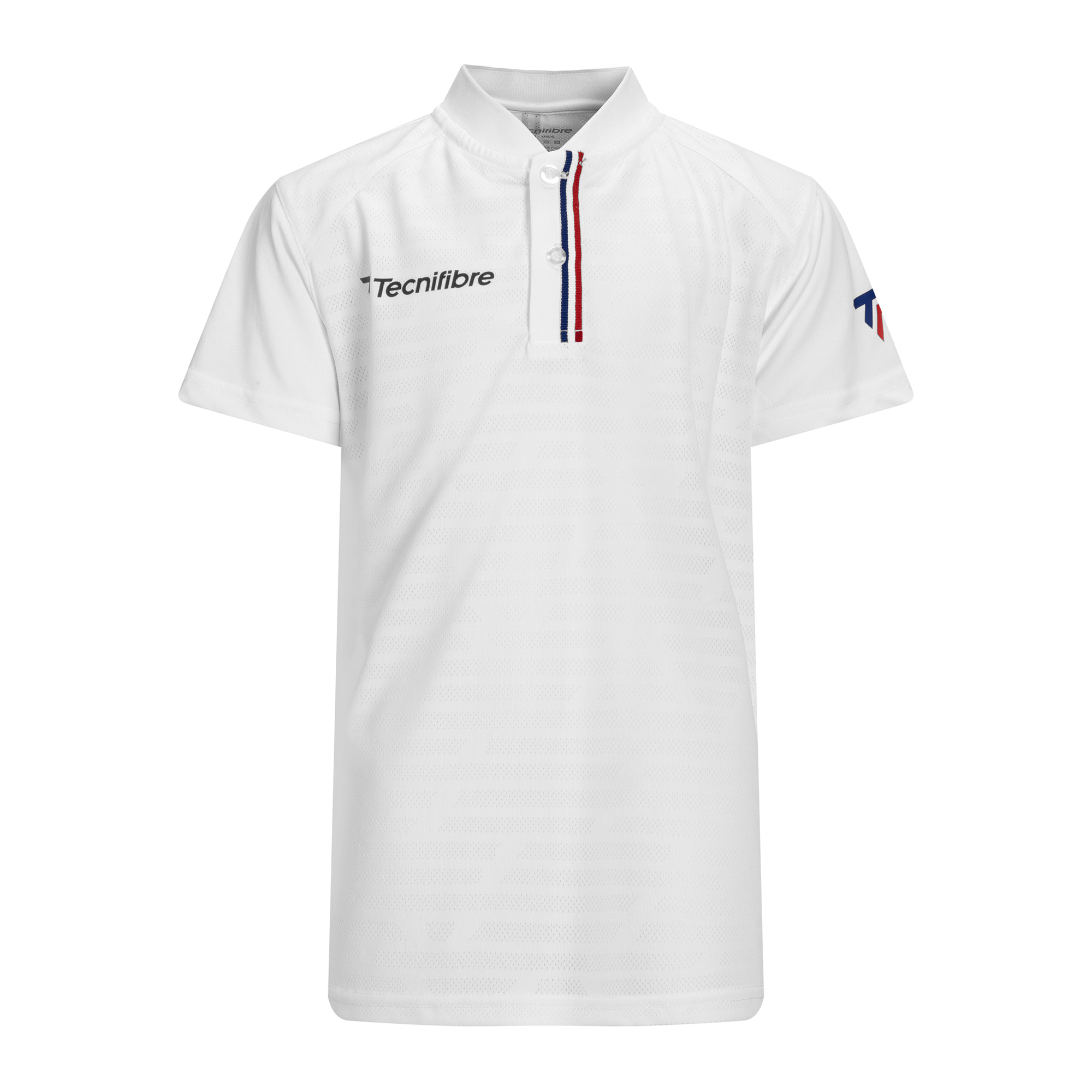 Koszulka polo tenisowa dziecięca Tecnifibre 22F3VE F3 white | WYSYŁKA W 24H | 30 DNI NA ZWROT