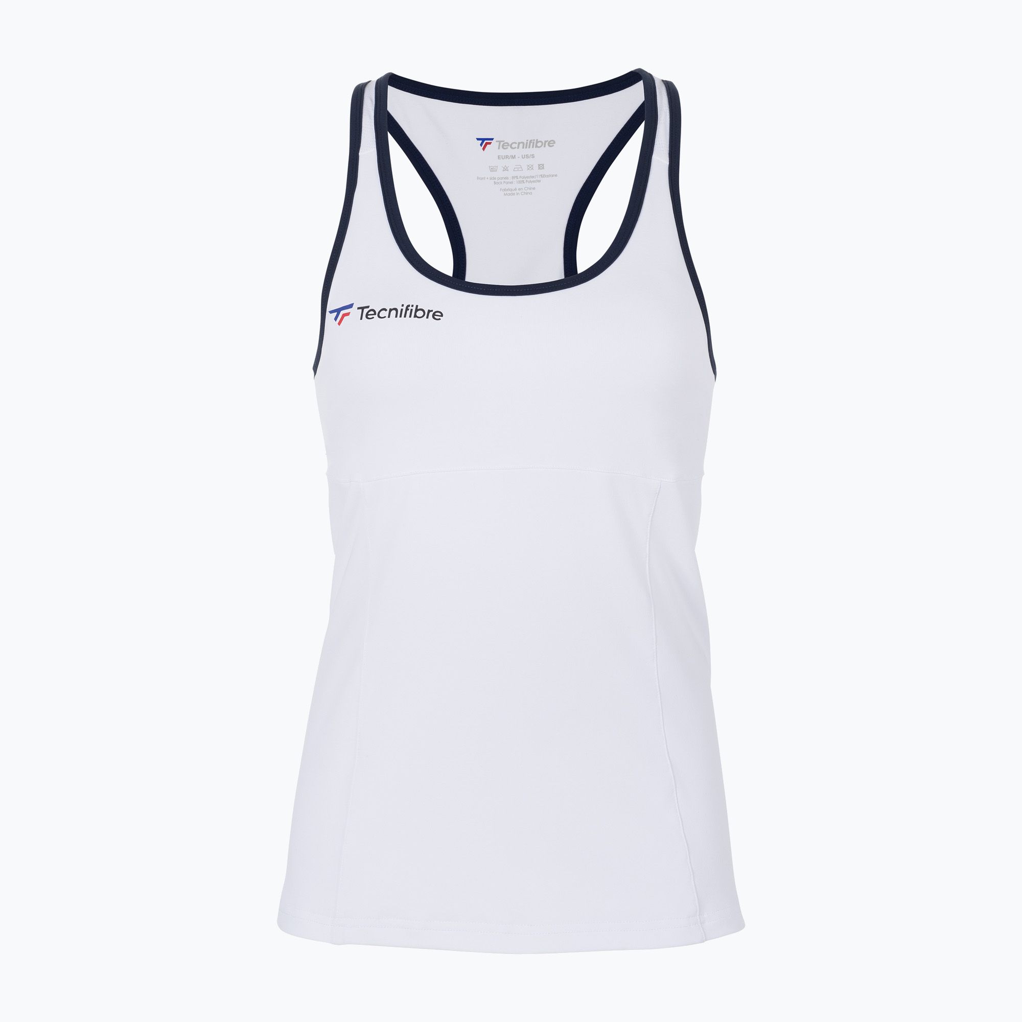 Tank top tenisowy damski Tecnifibre 22LAF3 F3 Tank W white | WYSYŁKA W 24H | 30 DNI NA ZWROT