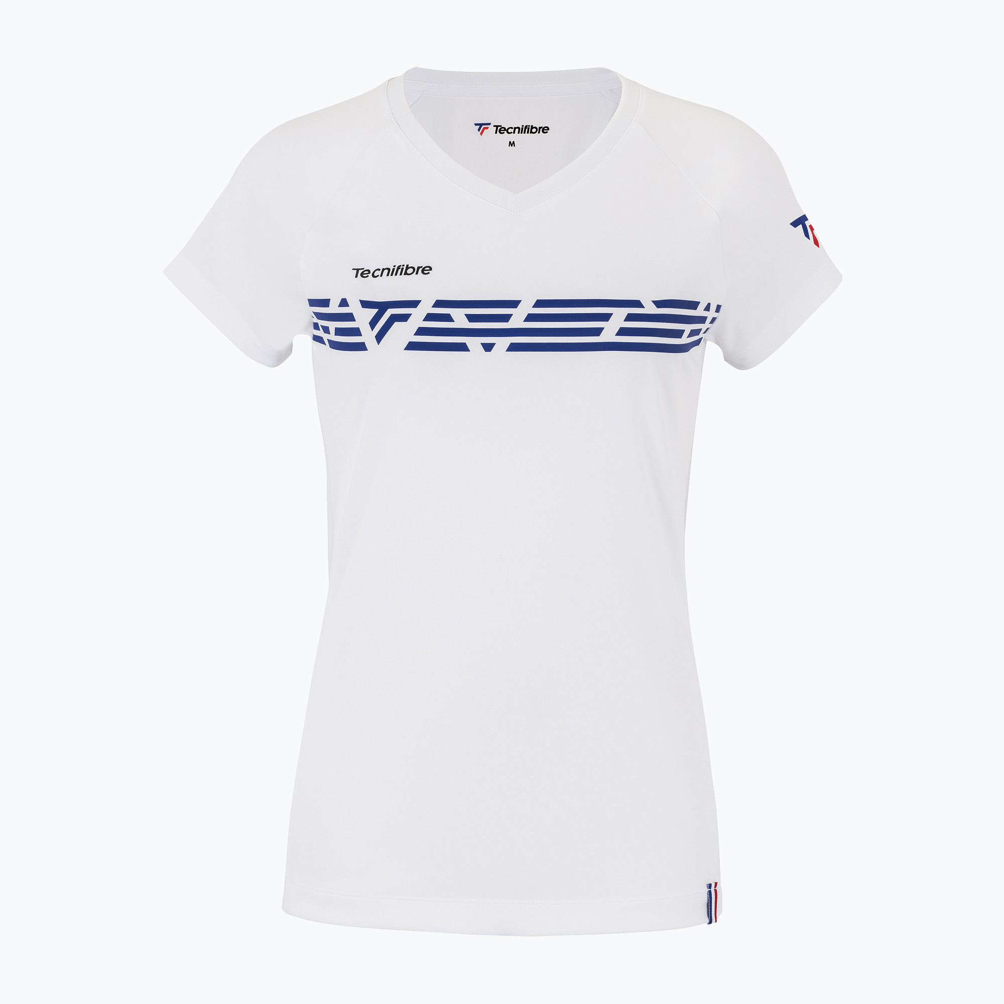 Koszulka tenisowa damska Tecnifibre 22LAF2 F2 Airmesh white | WYSYŁKA W 24H | 30 DNI NA ZWROT