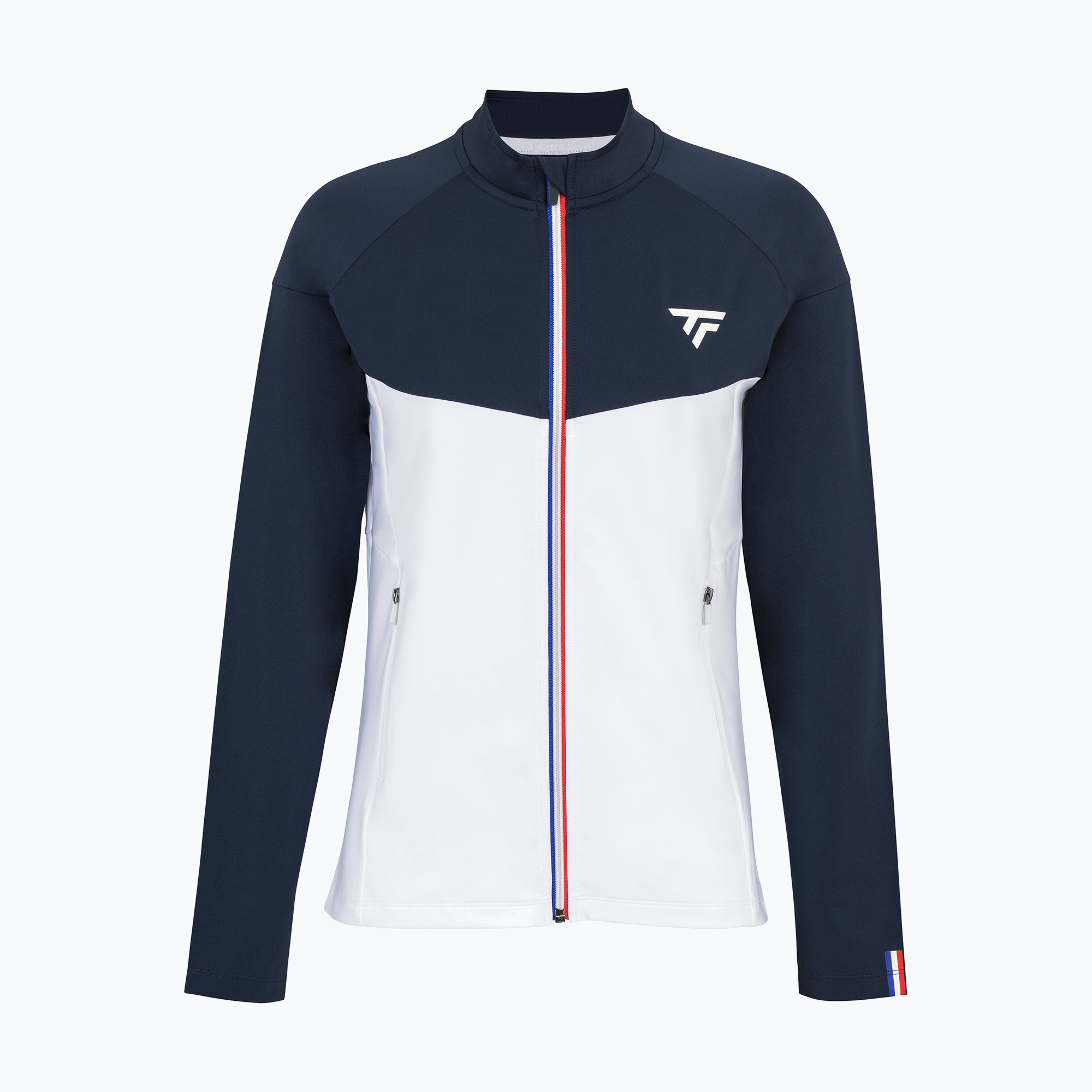 Bluza tenisowa damska Tecnifibre 21WTECHJA Tech W white/marine | WYSYŁKA W 24H | 30 DNI NA ZWROT