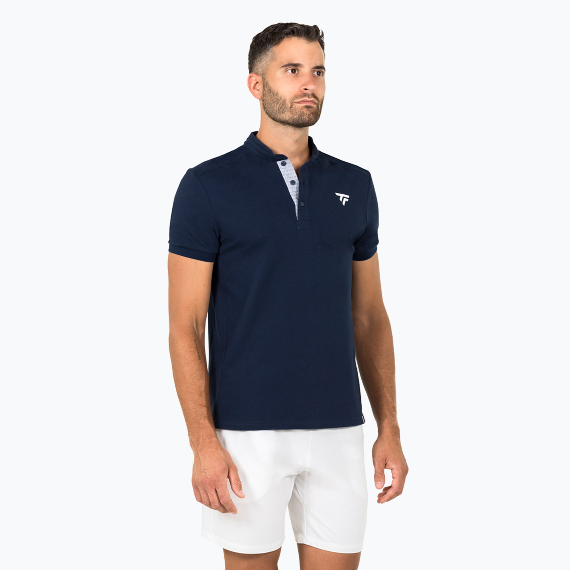 Koszulka polo męska Tecnifibre Polo Pique marine | WYSYŁKA W 24H | 30 DNI NA ZWROT