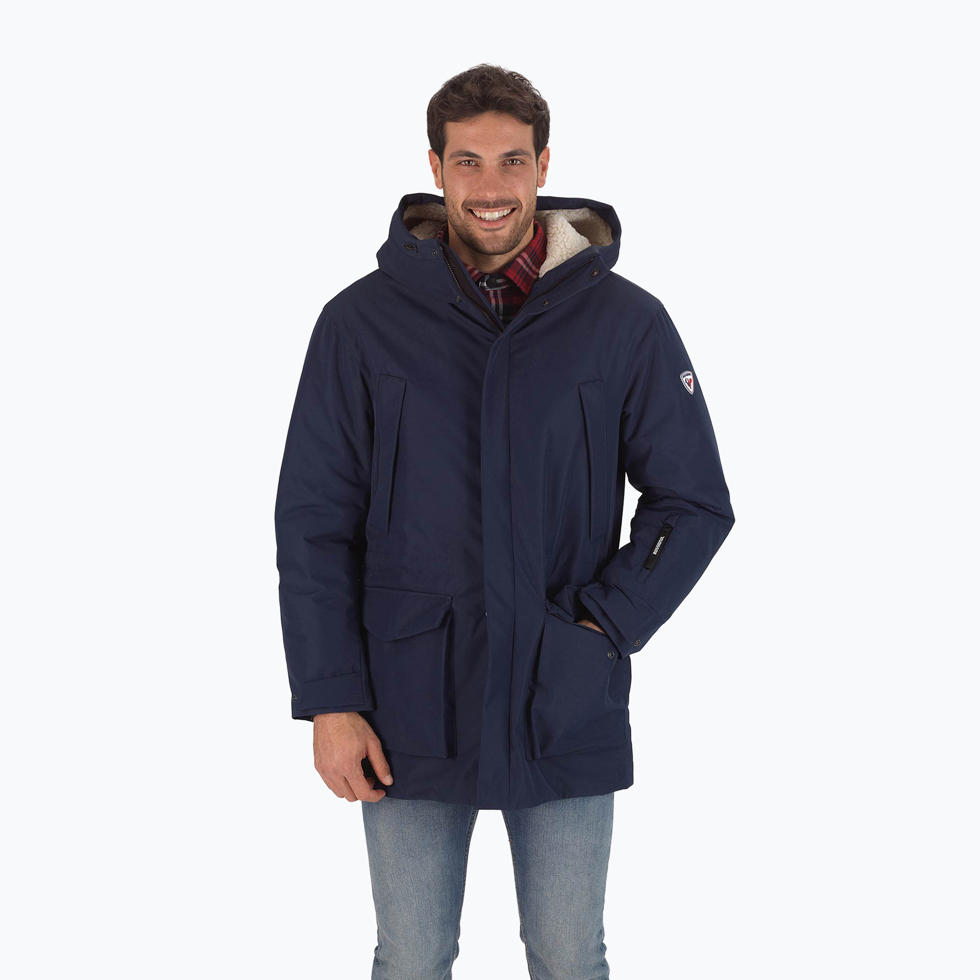 Kurtka zimowa męska Rossignol Parka dark navy | WYSYŁKA W 24H | 30 DNI NA ZWROT