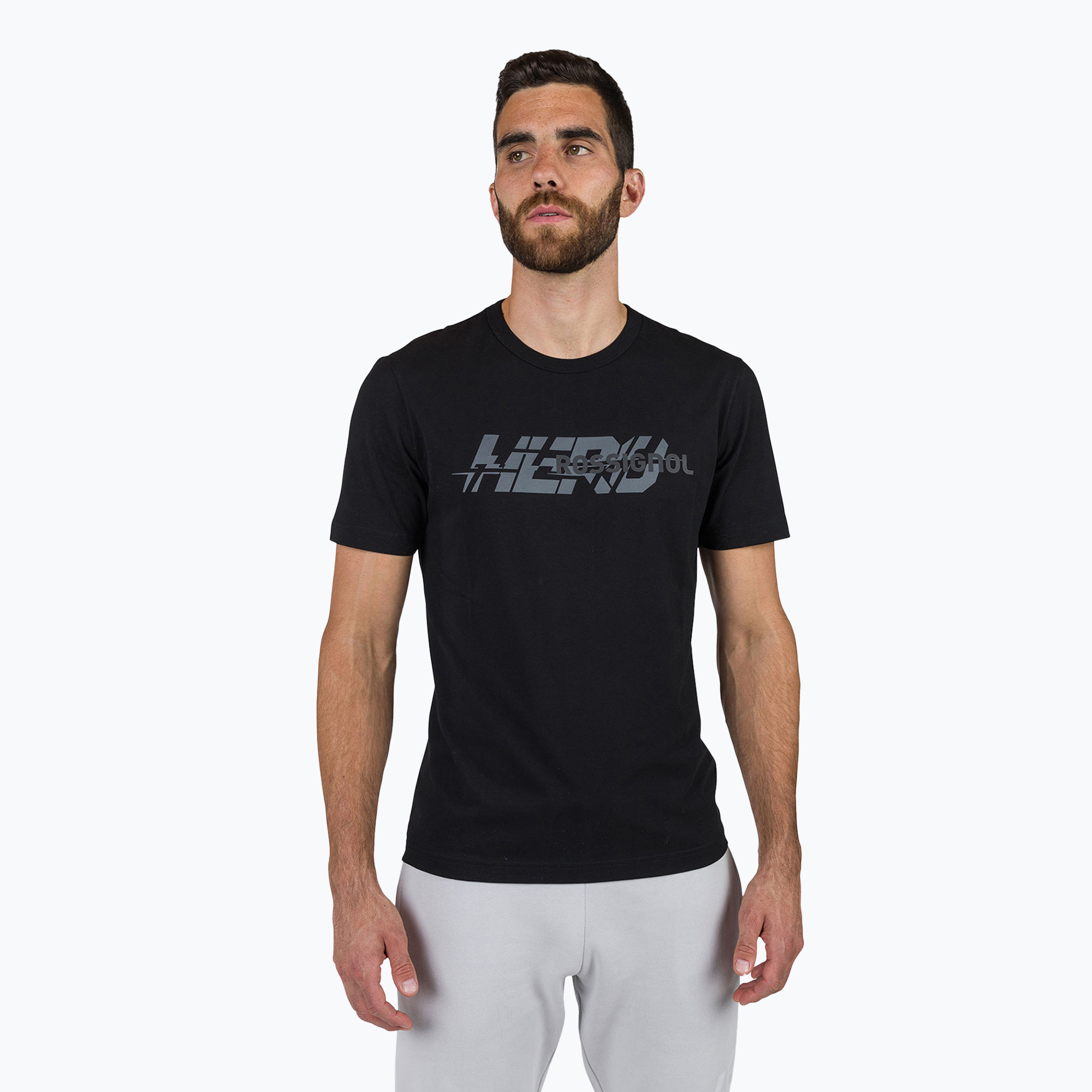 Koszulka męska Rossignol New Hero Graphic Tee black | WYSYŁKA W 24H | 30 DNI NA ZWROT