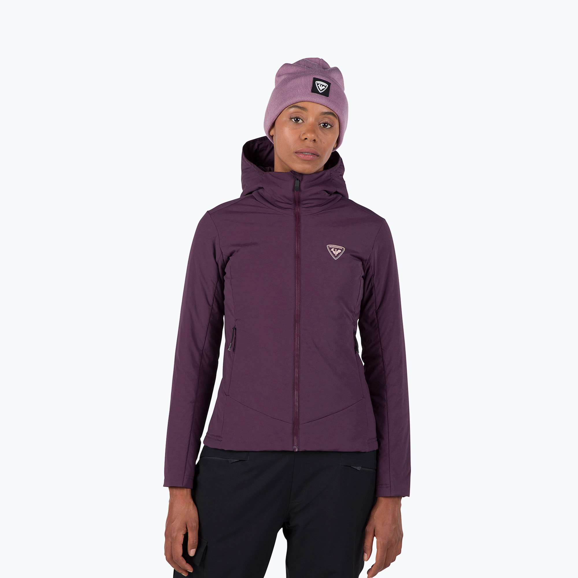 Kurtka ocieplana damska Rossignol Opside Hoodie mulberry | WYSYŁKA W 24H | 30 DNI NA ZWROT