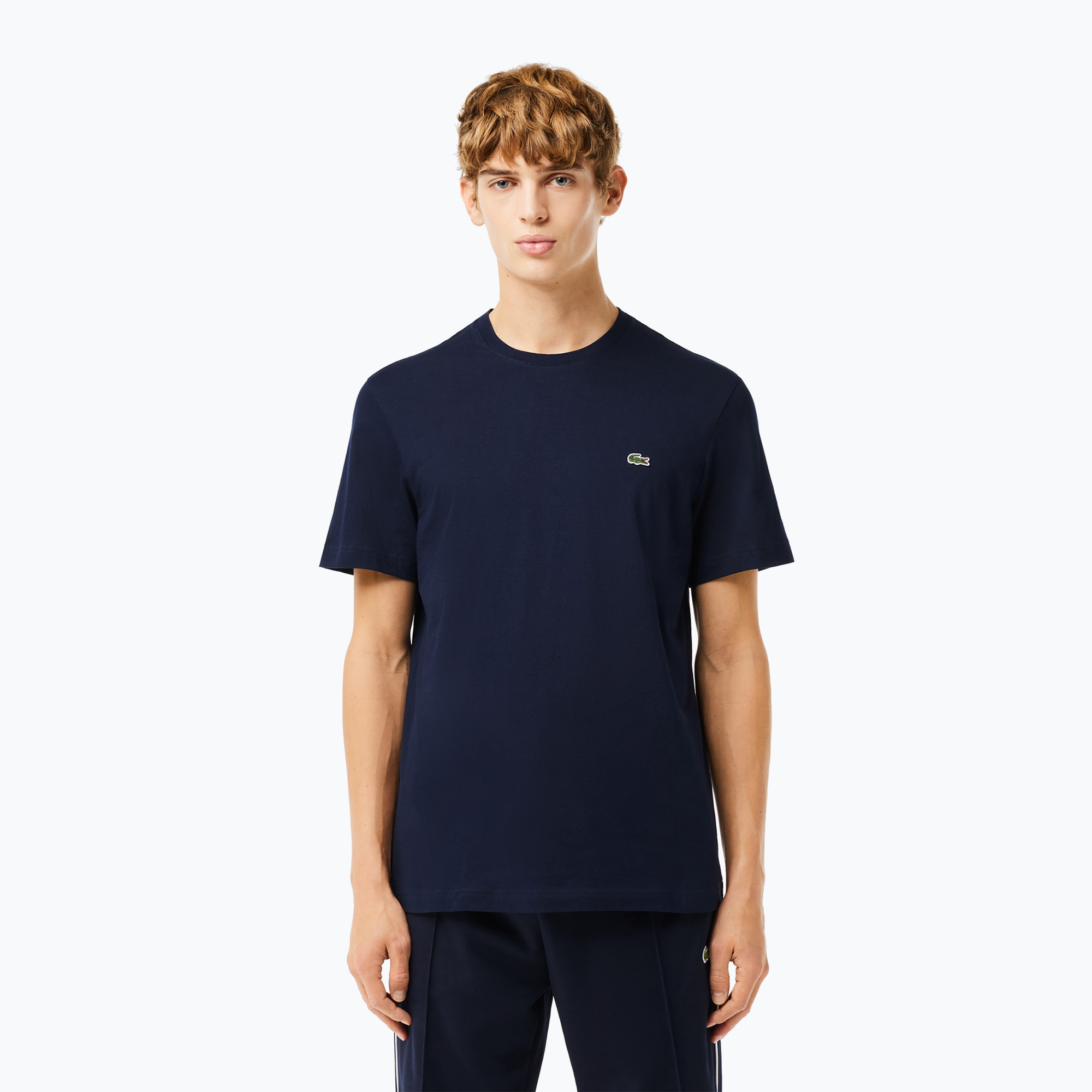 Koszulka męska Lacoste TH2038 navy blue | WYSYŁKA W 24H | 30 DNI NA ZWROT